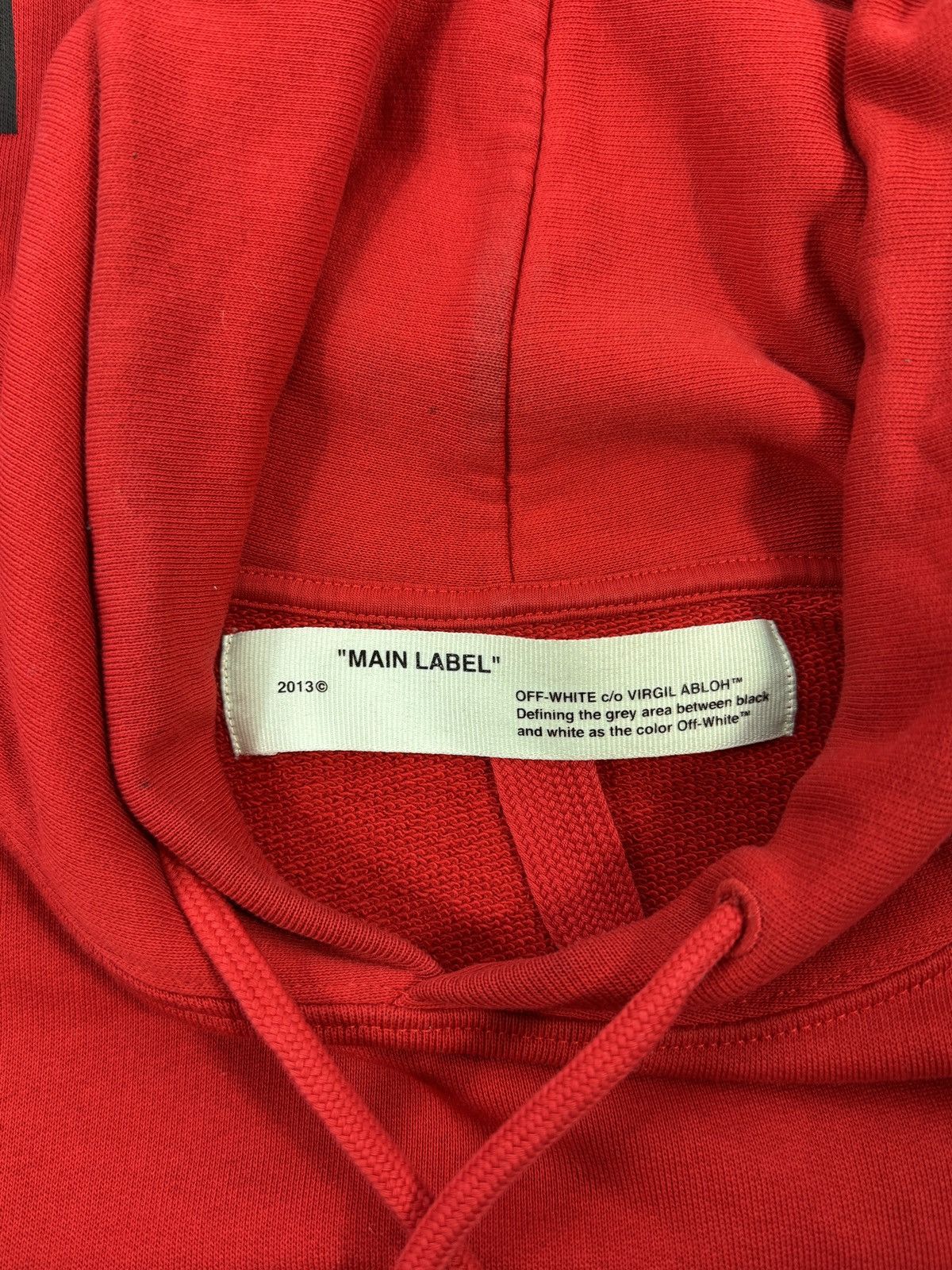 Off-White MONA-LISA TEMPERATURE OVERSIZED HOODIE Size US M / EU 48-50 / 2 - 3 Thumbnail