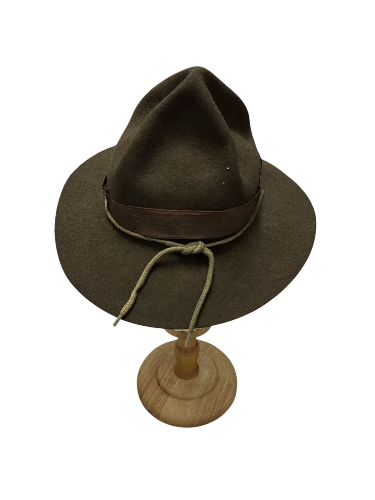 Other VINTAGE BOY SCOUT OF JAPAN WOOL FEDORA HAT SIZE 58cm Size ONE SIZE - 4 Thumbnail