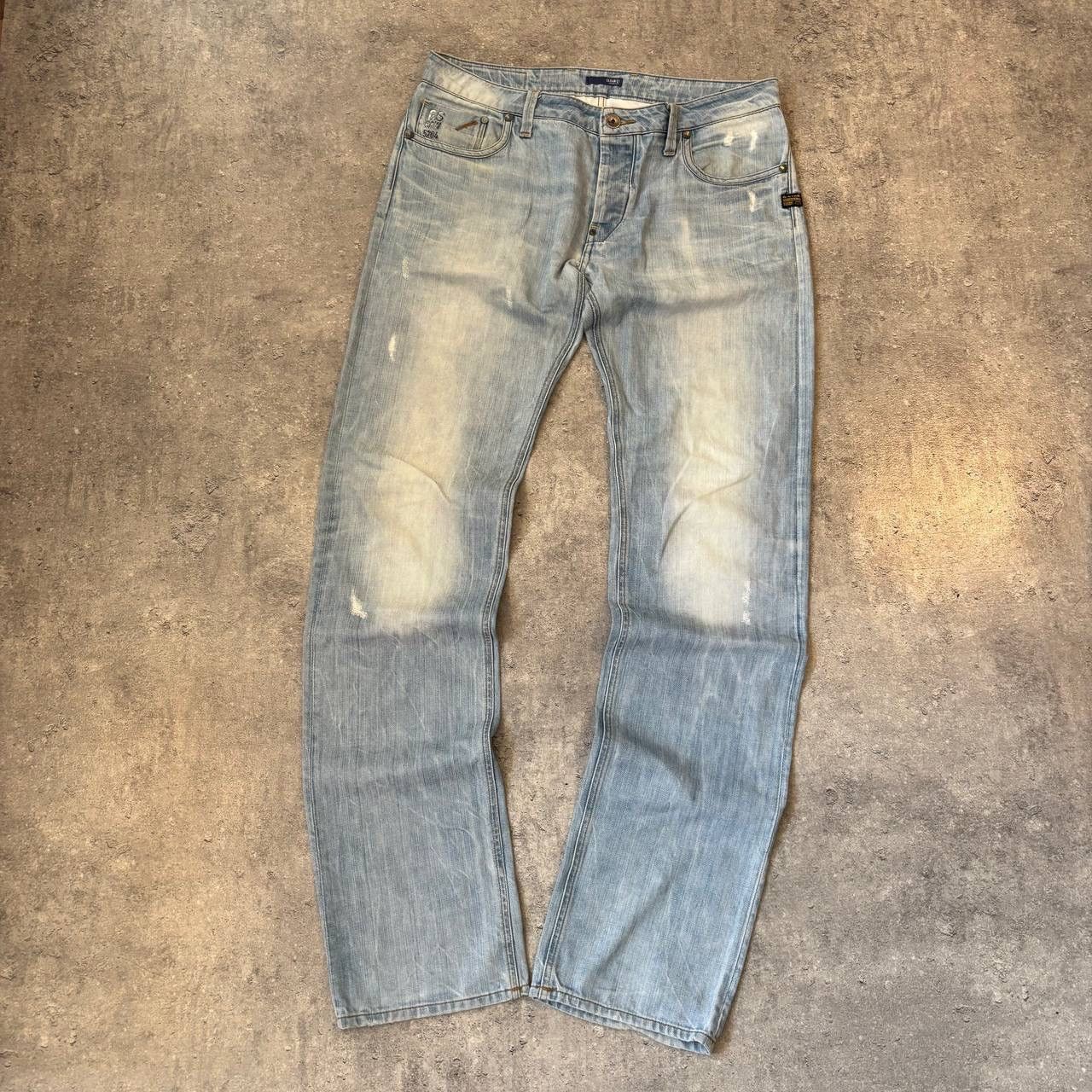 G-Star Vintage Flared G-Star Pocket Logo Botcut Pants Size US 34 / EU 50 - 1 Thumbnail
