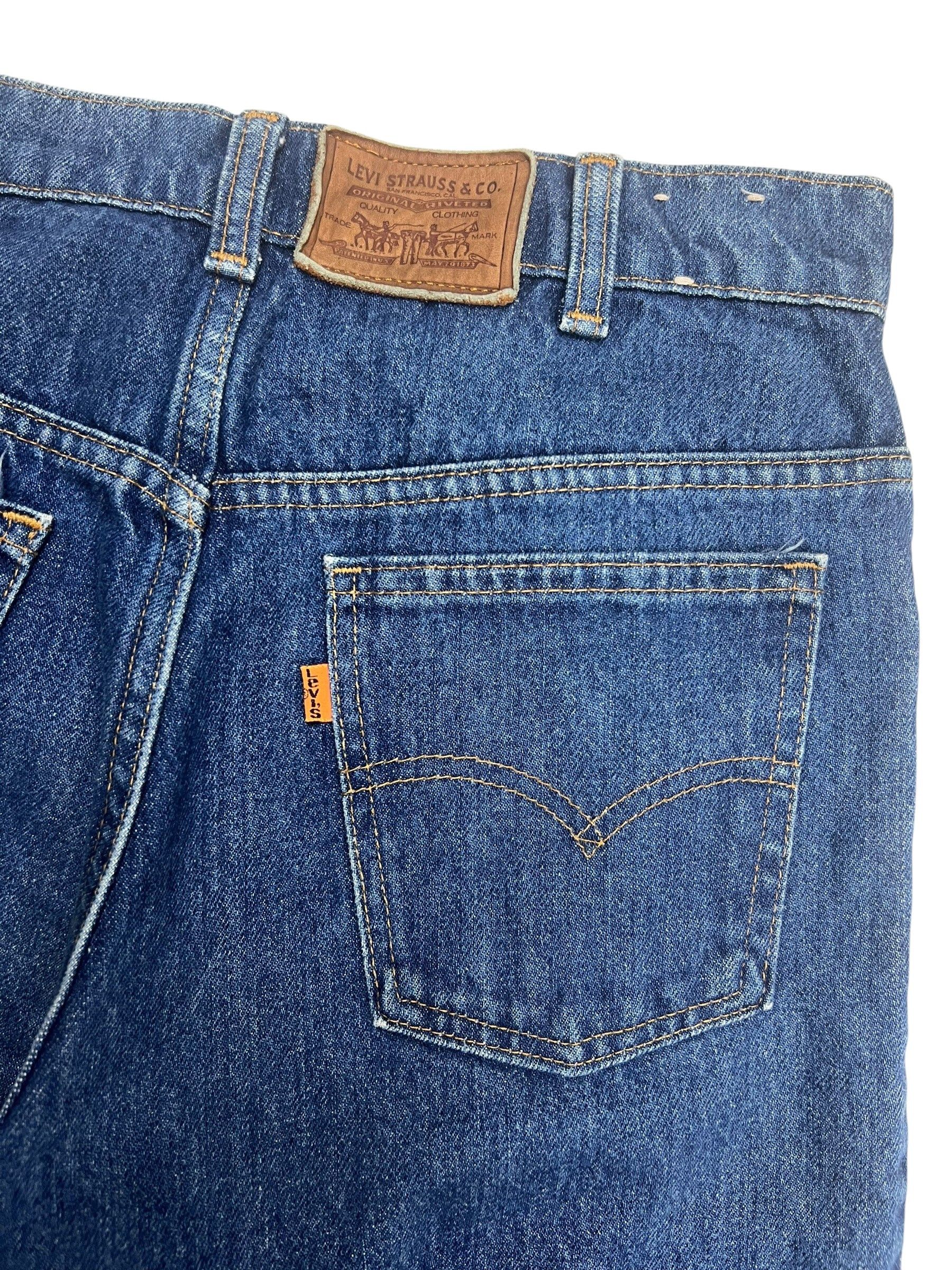 Levi's × Levi's Vintage Clothing Levi’s Western Orange Tab Blue Jeans - 28” Size US 28 / EU 44 - 6 Thumbnail