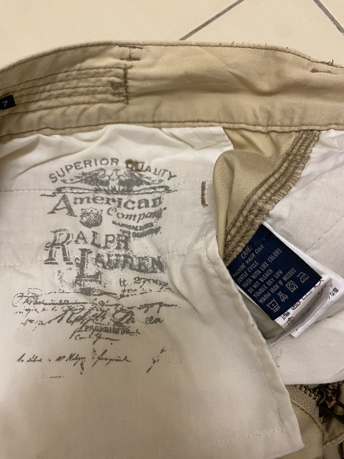 Polo Ralph Lauren × Ralph Lauren Ralph Lauren Cargo Utility Woman Pants Size 31" - 9 Thumbnail