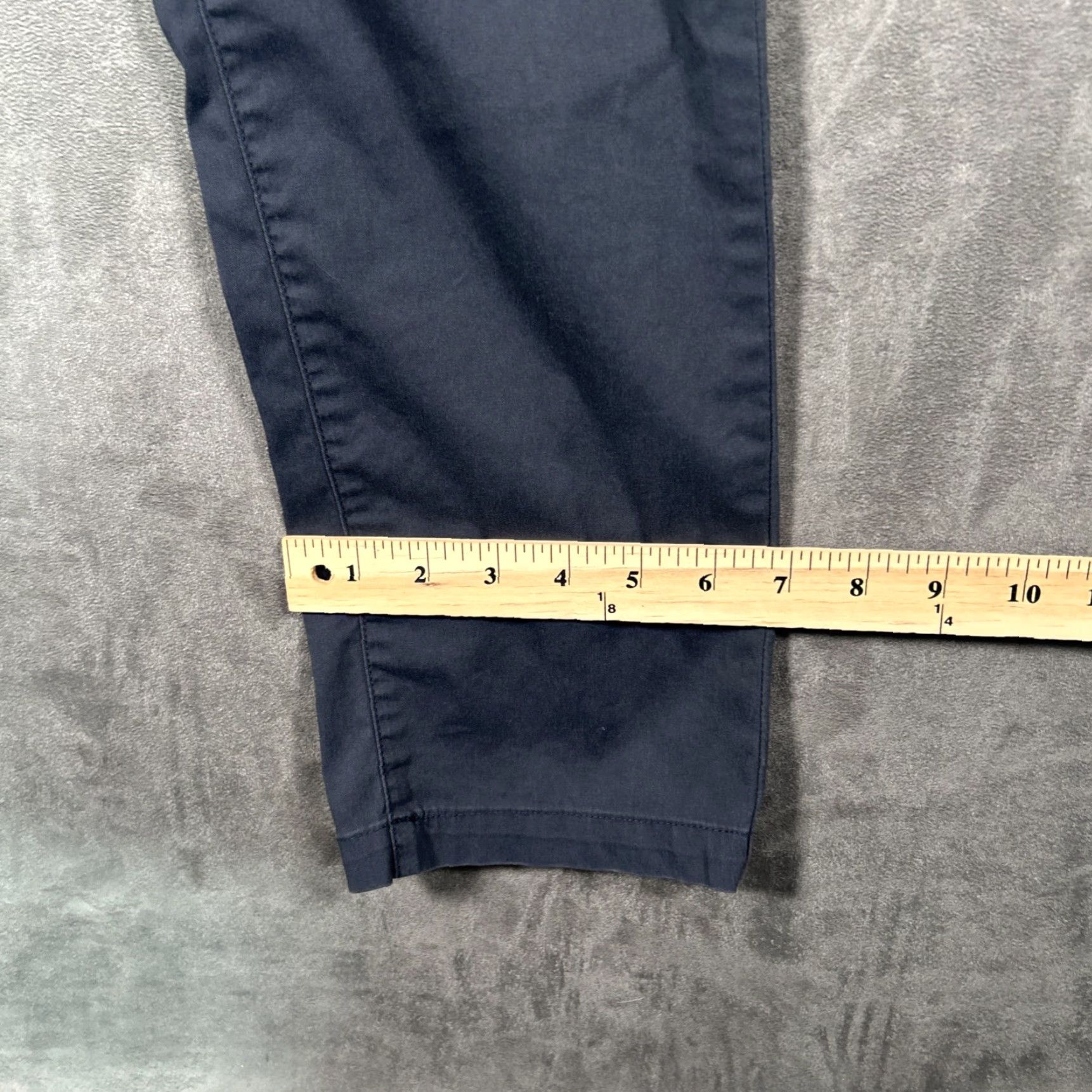 Vintage Birddogs Mens Pants 30x30 Chino Stretch Zip Pockets Dark Navy Blue 5-Pocket Regular Inseam 29 Golf Preppy Size US 30 / EU 46 - 6 Thumbnail