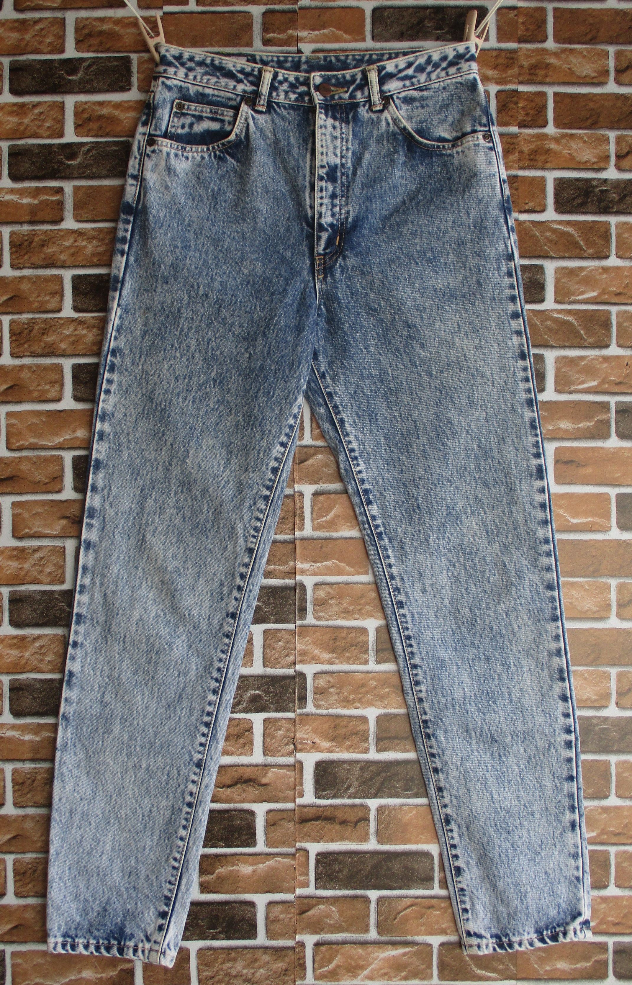 Edwin × Vintage E501 Acid Wash Slim Tapered W30 L30.5 Size US 30 / EU 46 - 1 Thumbnail