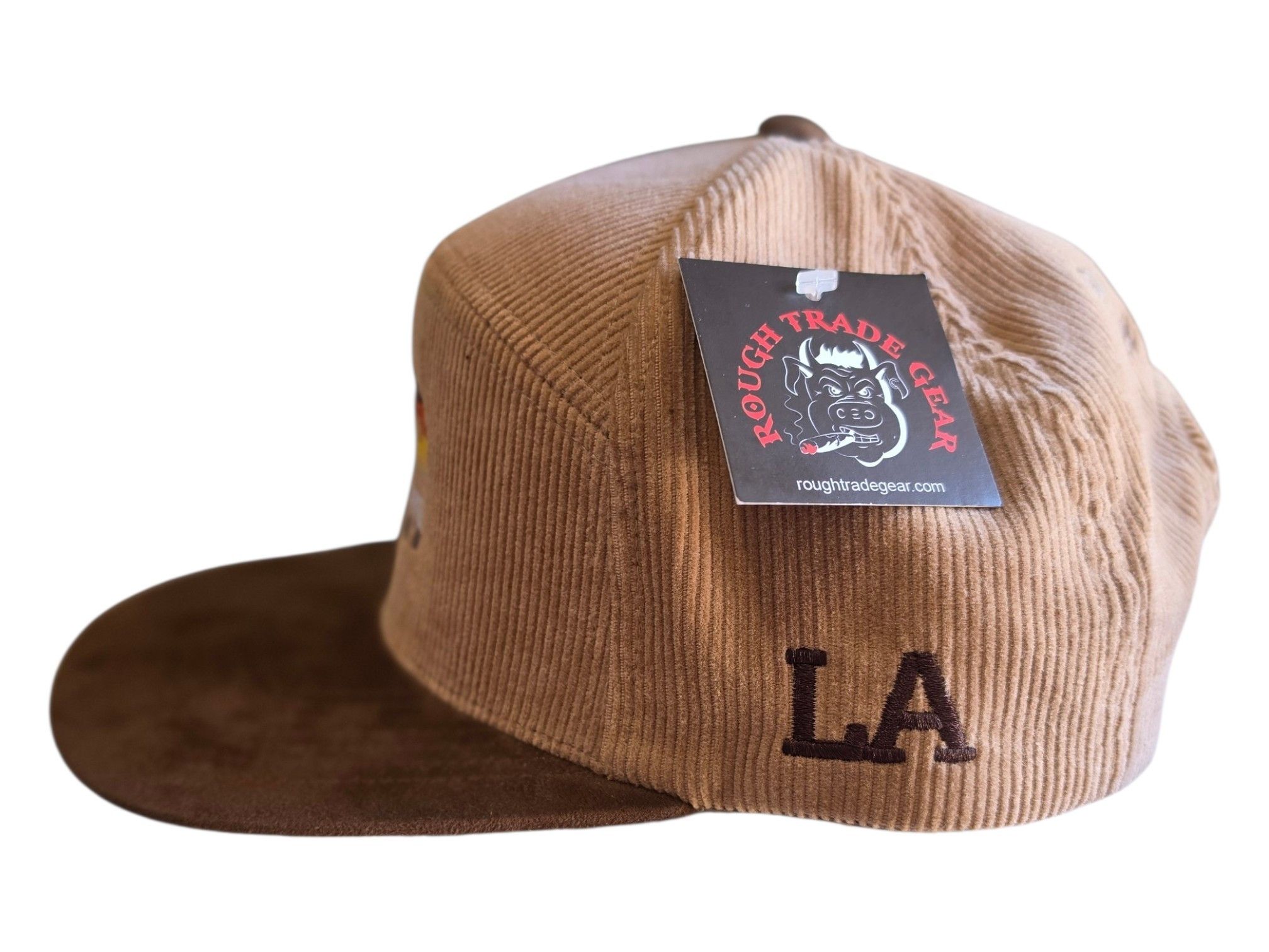 Other Vintage Cali Bear Corduroy Snapback Hat Rough Trade Gear Size ONE SIZE - 4 Thumbnail