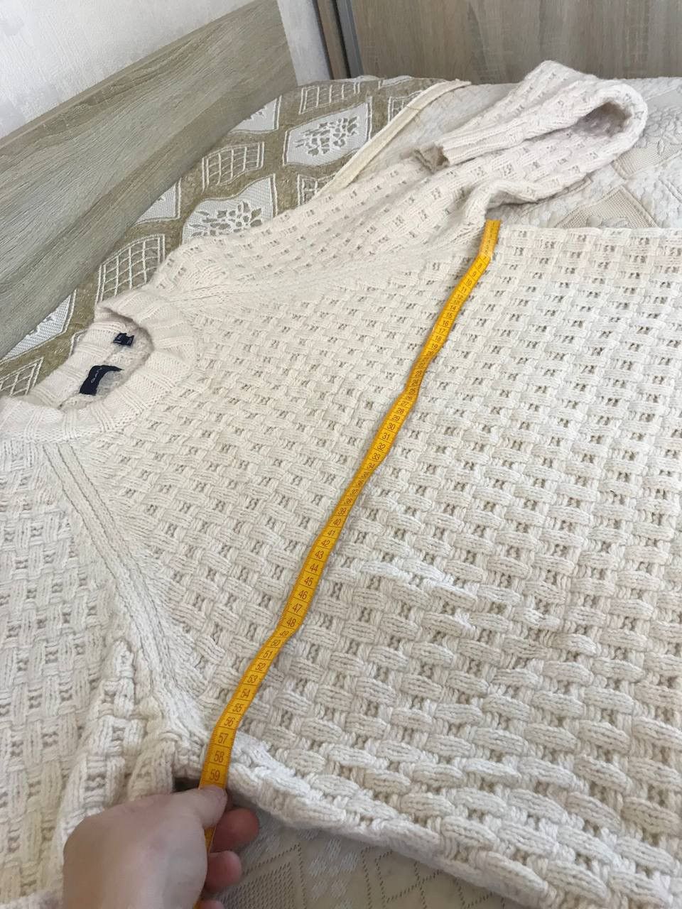 Gant 🔥 GANT Cable Knit Wool Sweater Pullover Vintage Cream Size US XXL / EU 58 / 5 - 11 Thumbnail