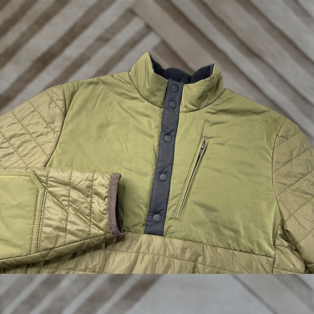 CO Guideboat Co Quilted Jacket Snap Green Mens M Lightweight Jacket Size US M / EU 48-50 / 2 - 1 Thumbnail