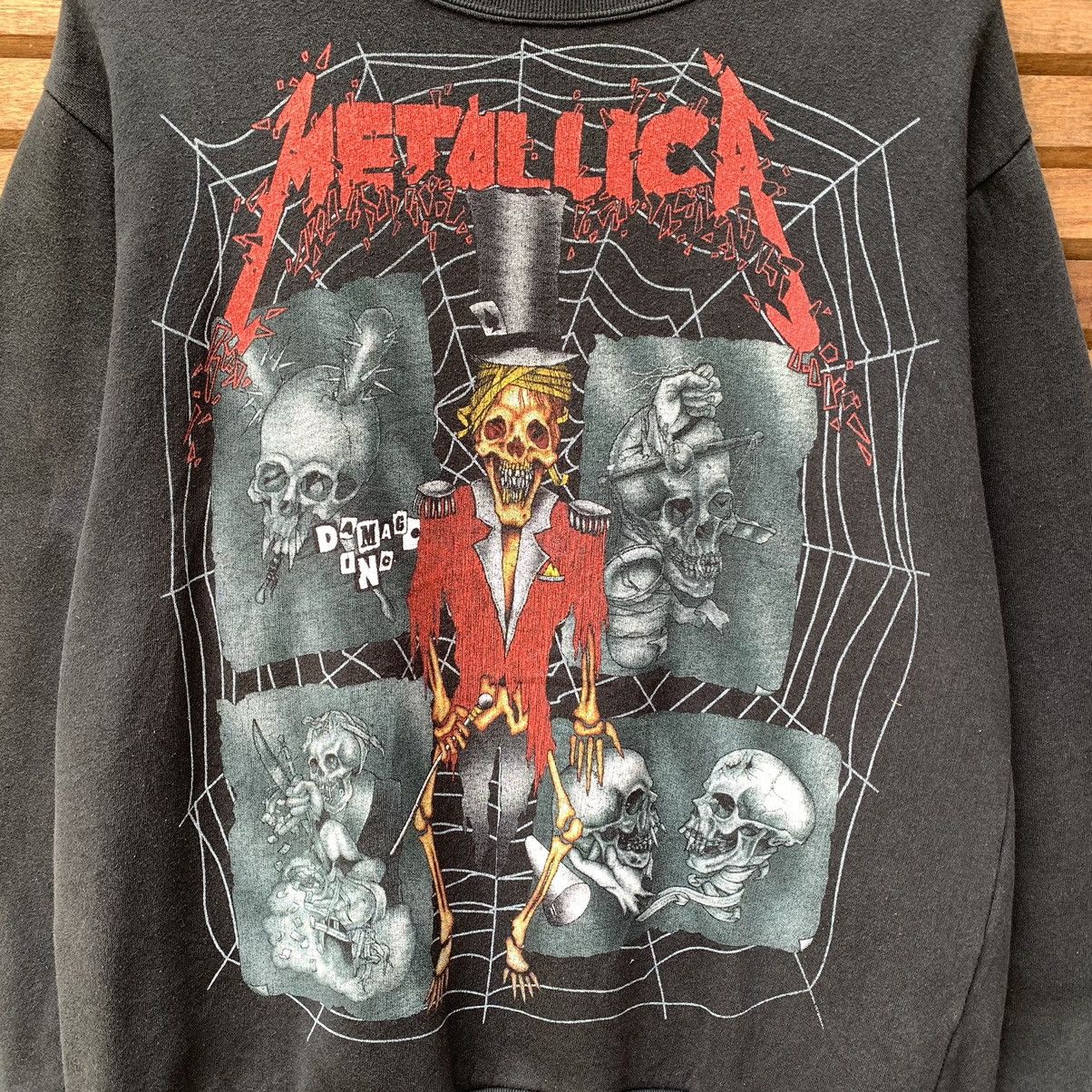 Band Tees × Metallica × Vintage Vintage Bootleg Metallica Damage Inc Thailand Material Size US M / EU 48-50 / 2 - 5 Thumbnail