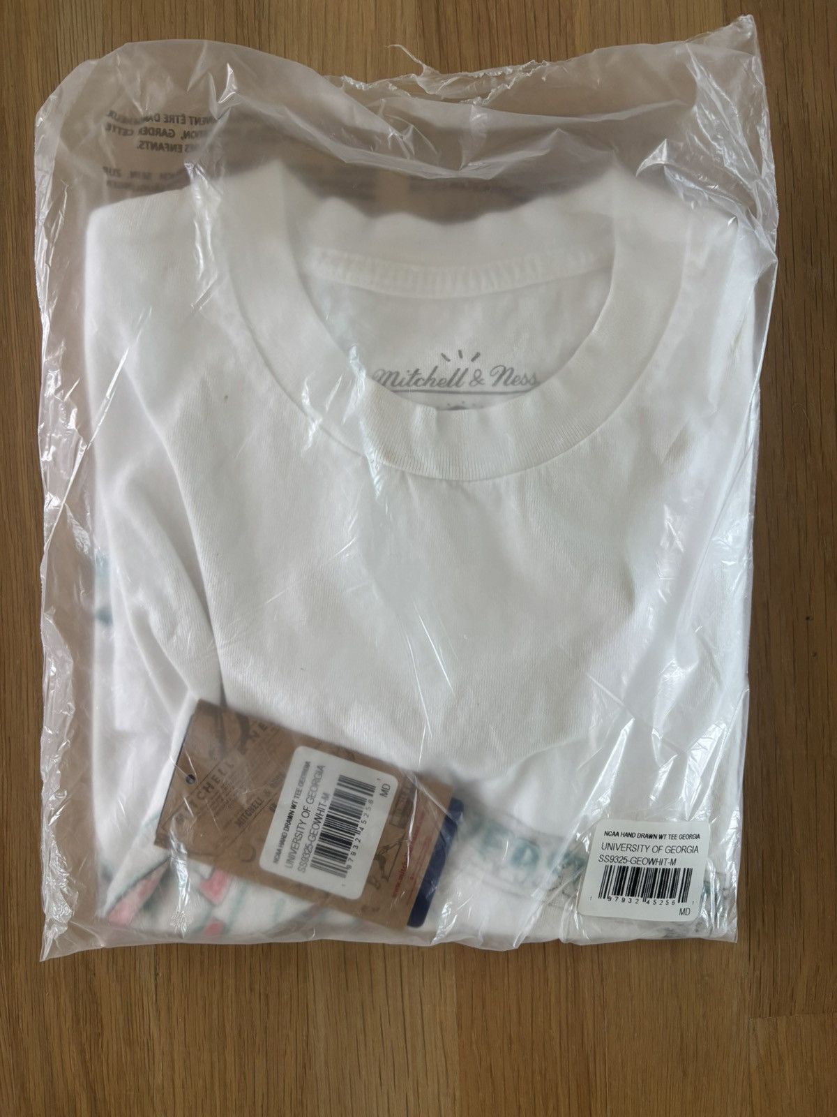 Mitchell & Ness × Travis Scott Travis Scott Michell & Ness Georgia Bulldogs Handdrawn Tee Size US M / EU 48-50 / 2 - 2 Thumbnail