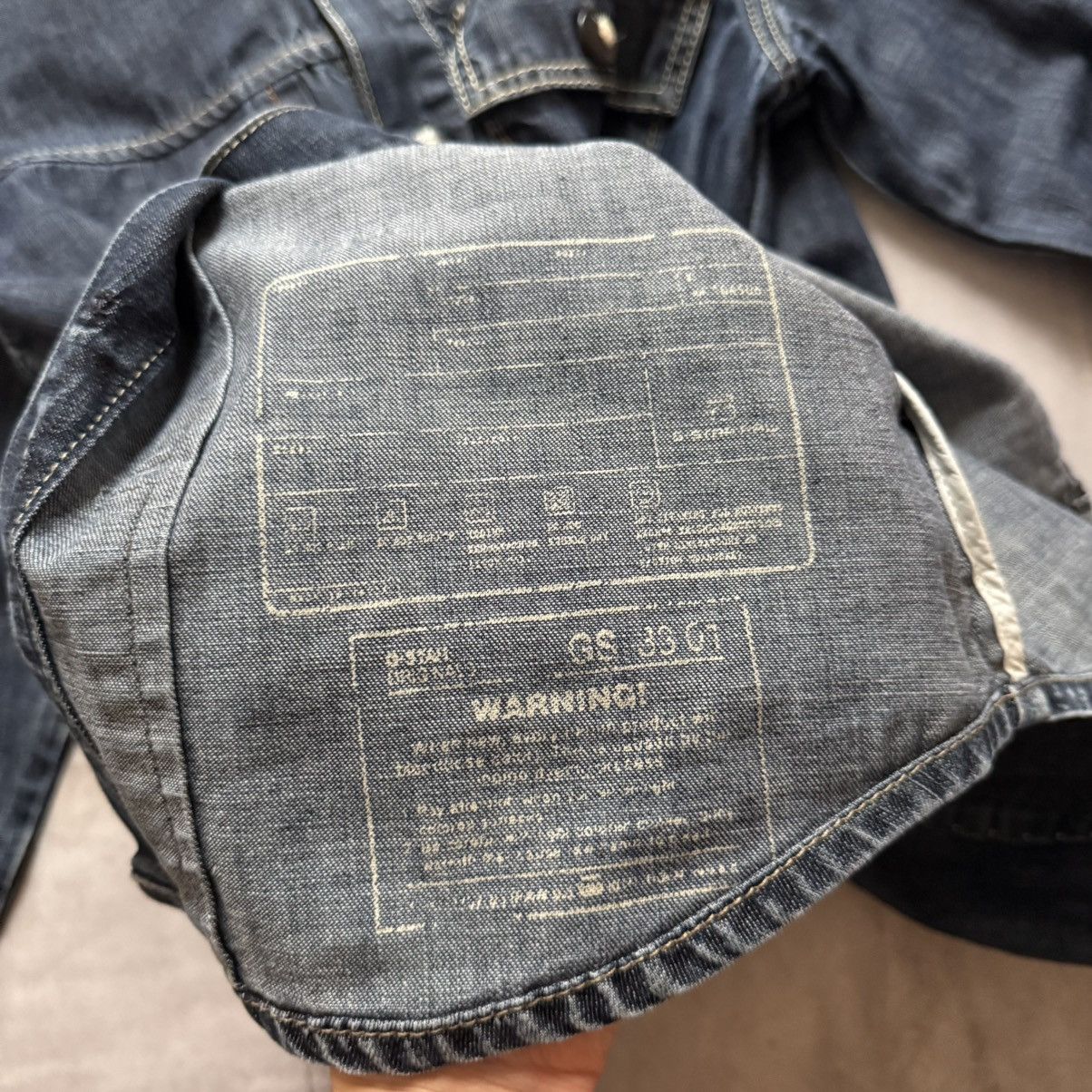 G-Star G-Star Handcrafted Rare Denim Shirt Jacket Size US L / EU 52-54 / 3 - 12 Thumbnail