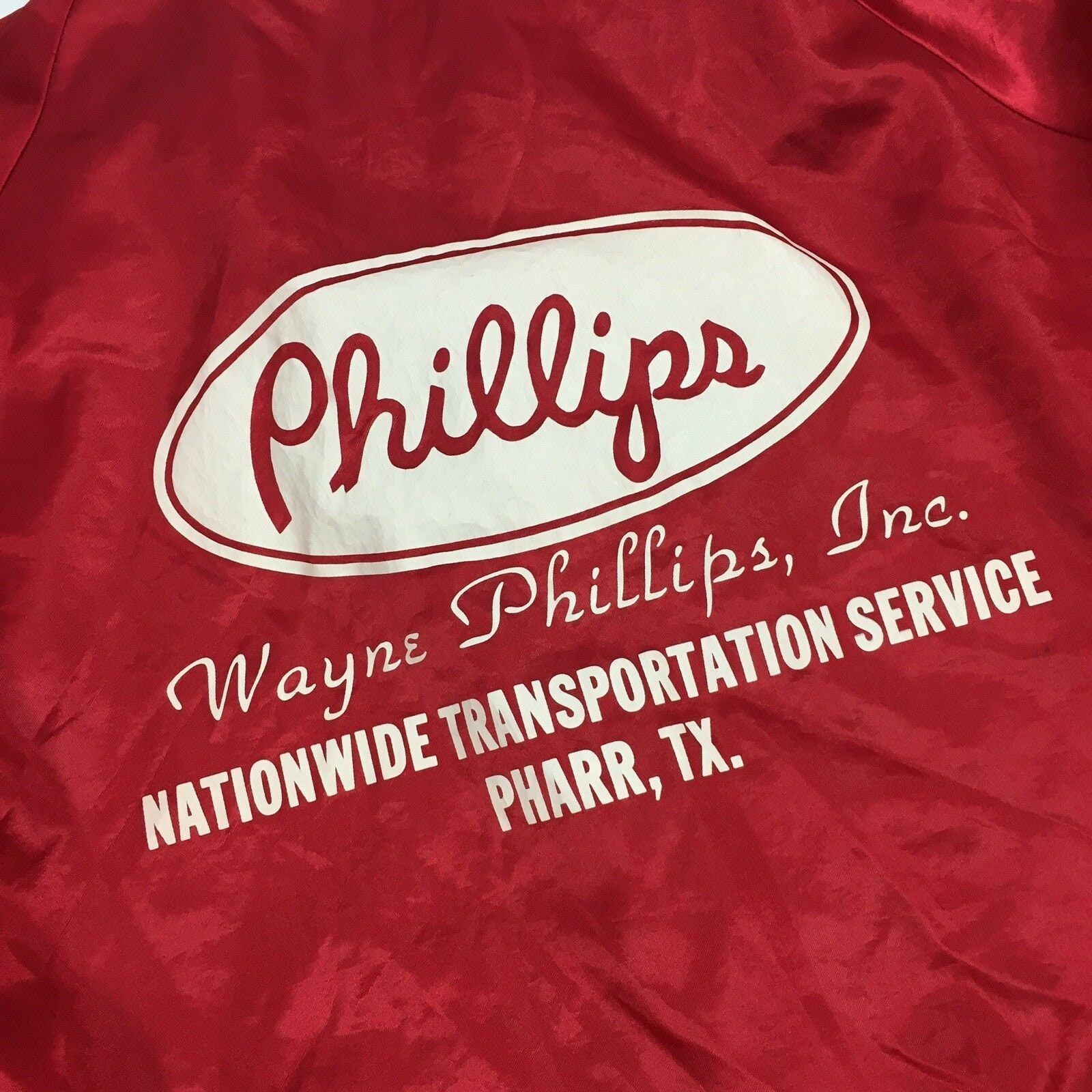 Dunbrooke Vtg Pla-Jac Dunbrooke SATIN PHILLIPS Transportation Jacket Size US L / EU 52-54 / 3 - 5 Thumbnail