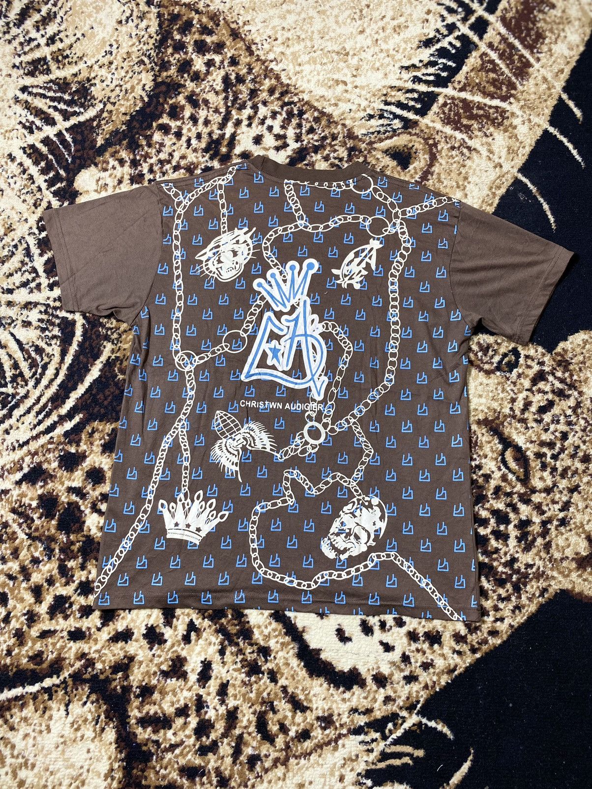 Ed Hardy Ed Hardy Cristian Audigier Skull Los Angeles shirt Size US L / EU 52-54 / 3 - 2 Thumbnail