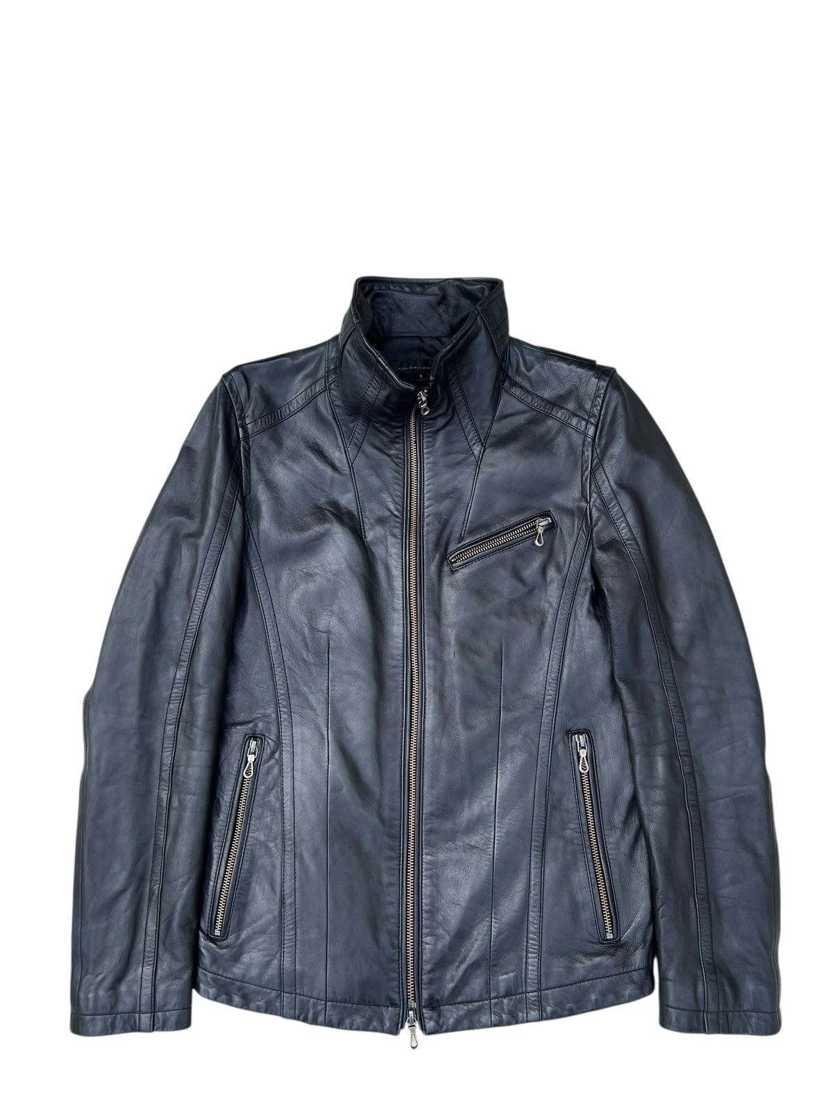 Schlussel Schlussel Japan Patina Sheepskin Leather Jacket Size US S / EU 44-46 / 1 - 1 Thumbnail