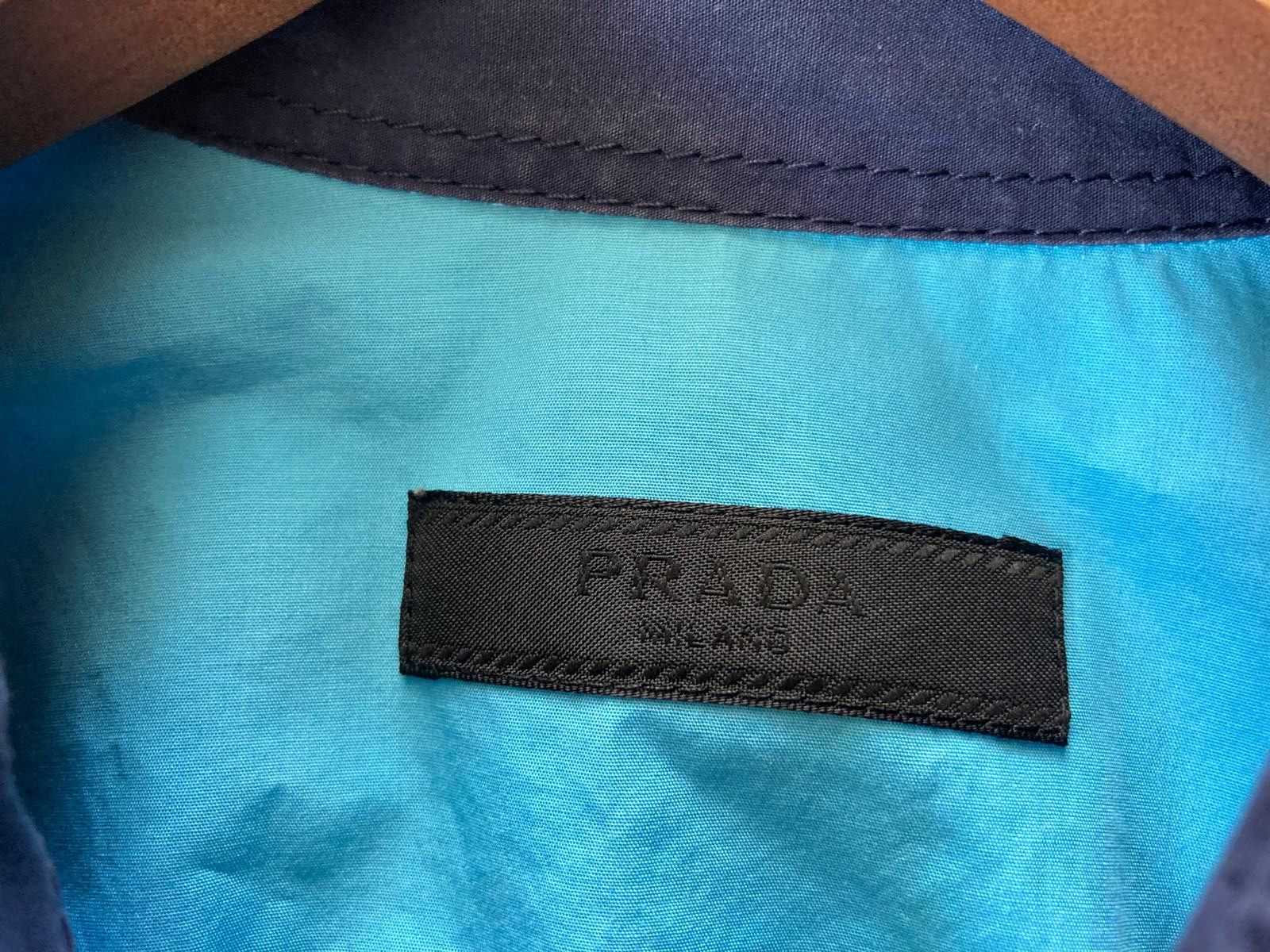 Prada Prada 80s Boxy Cropped Shirt M Size US M / EU 48-50 / 2 - 5 Thumbnail