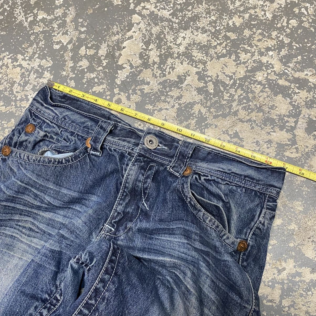 Blue Gear × Vintage Vintage Hollywood Y2K Embroidered Denim Jean Size US 34 / EU 50 - 8 Thumbnail
