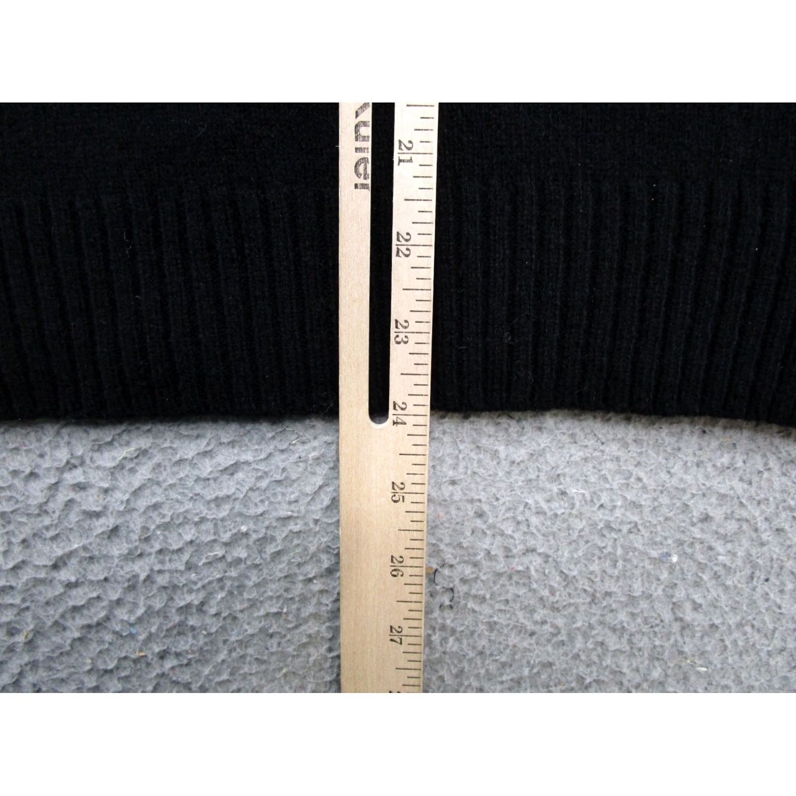 Gap VINTAGE Gap Lambswool Blend V Neck Sweater Men's M Black Pullover 90s Womens? Size M / US 6-8 / IT 42-44 - 5 Thumbnail