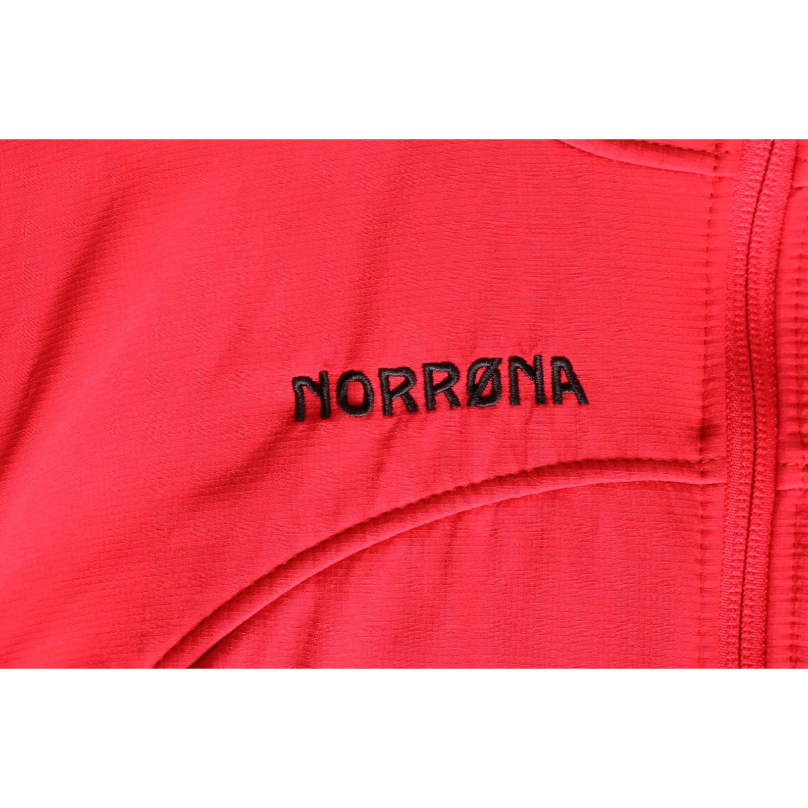 Vintage NORRONA NARVIK Windstopper Soft Shell Hooded Jacket Women S Red MJ5782 Size S / US 4 / IT 40 - 4 Thumbnail
