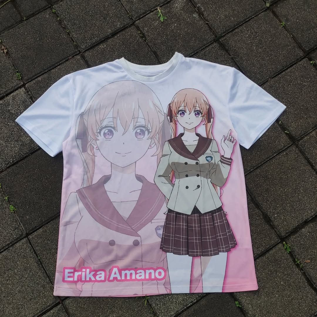 Anime Kakkou no Iinazuke Erika Amano Tee Size US L / EU 52-54 / 3 - 1 Thumbnail