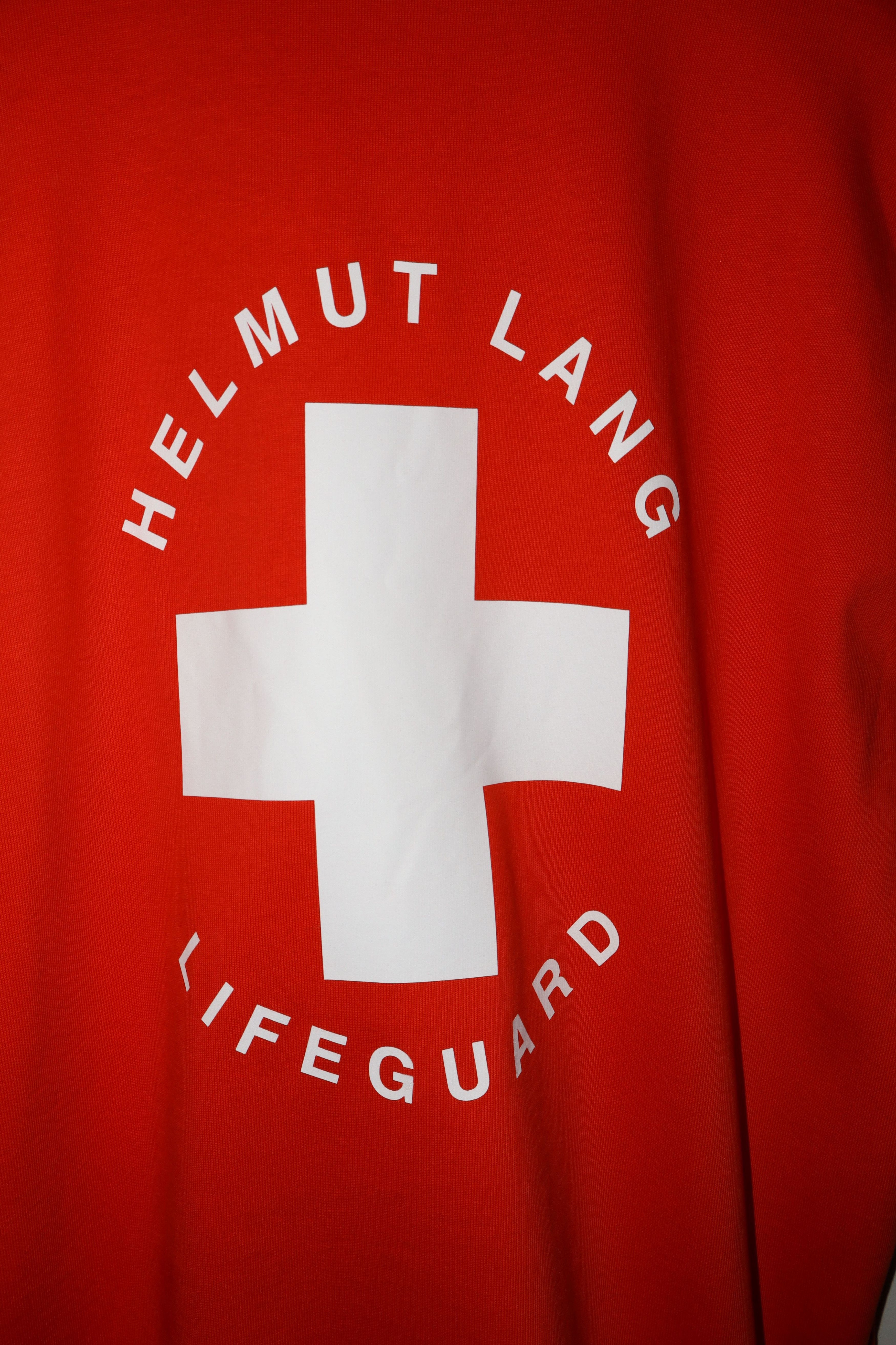 Helmut Lang Lifeguard t-shirt Size US L / EU 52-54 / 3 - 8 Thumbnail
