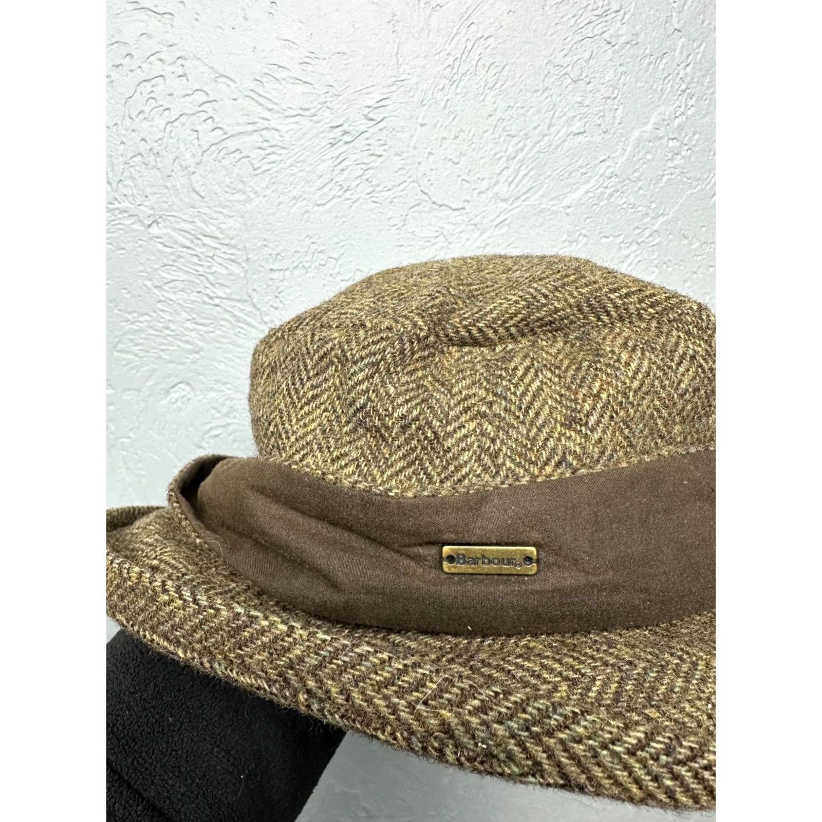 Barbour Barbour Mens Wool Tweed Bucket Hat Cap M Size ONE SIZE - 2 Thumbnail