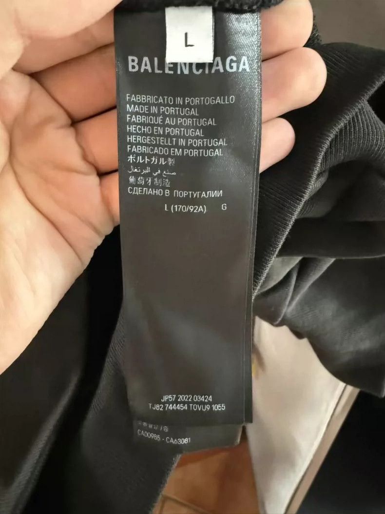 Balenciaga Balenciaga Back Diamond Logo Jacket L Size Size US L / EU 52-54 / 3 - 4 Thumbnail