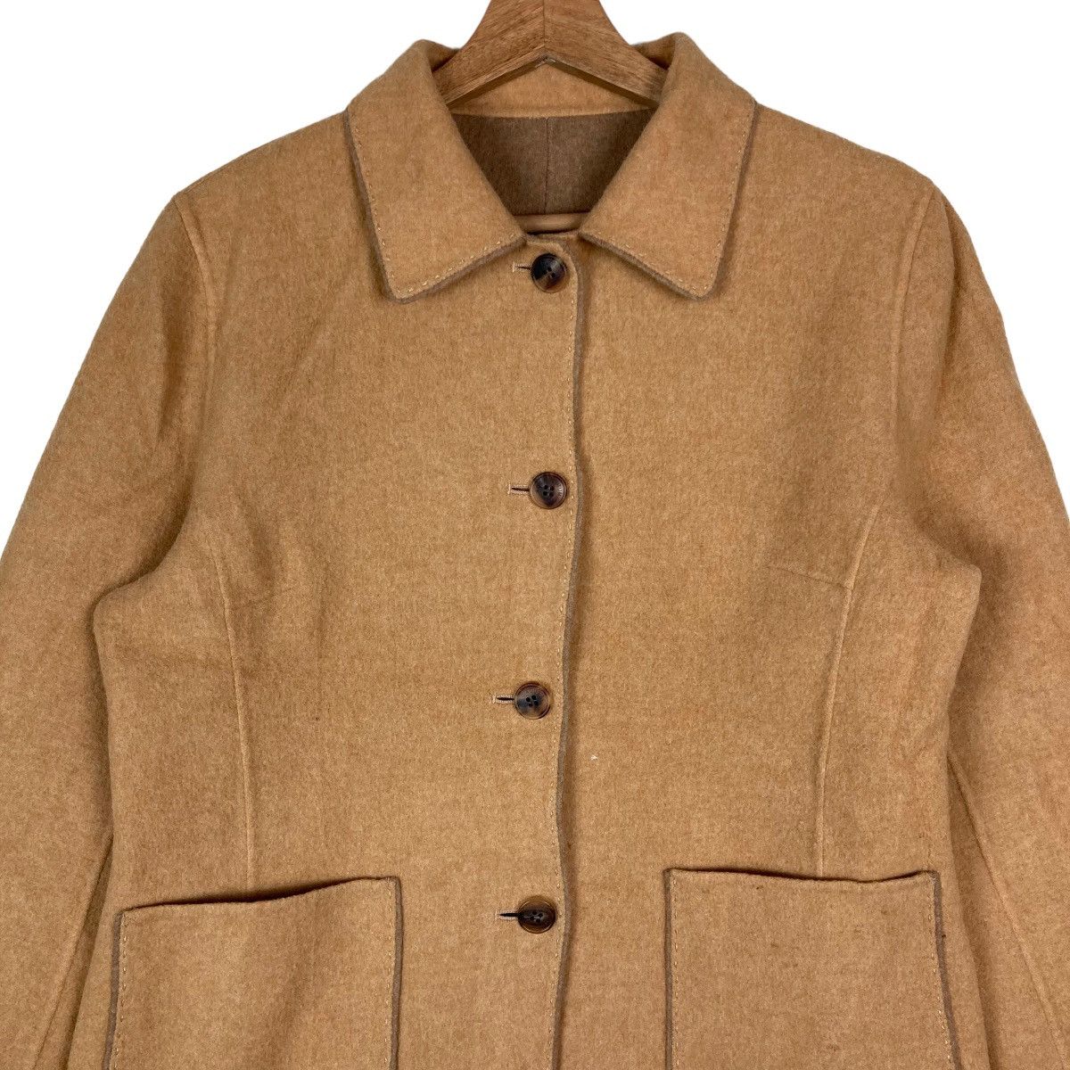 Aquascutum Vintage Aquascutum of London Flat Button Reversible Light Size US M / EU 48-50 / 2 - 7 Thumbnail