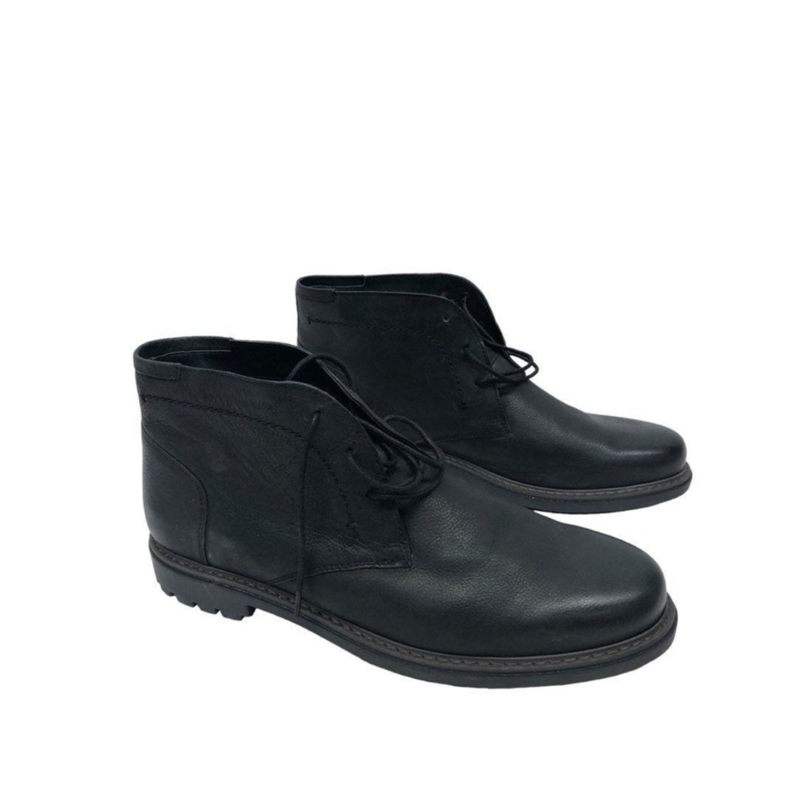 Florsheim Florsheim Black Leather Chukka Boots Men's Size 10 11927006 Size US 10 / EU 43 - 1 Thumbnail