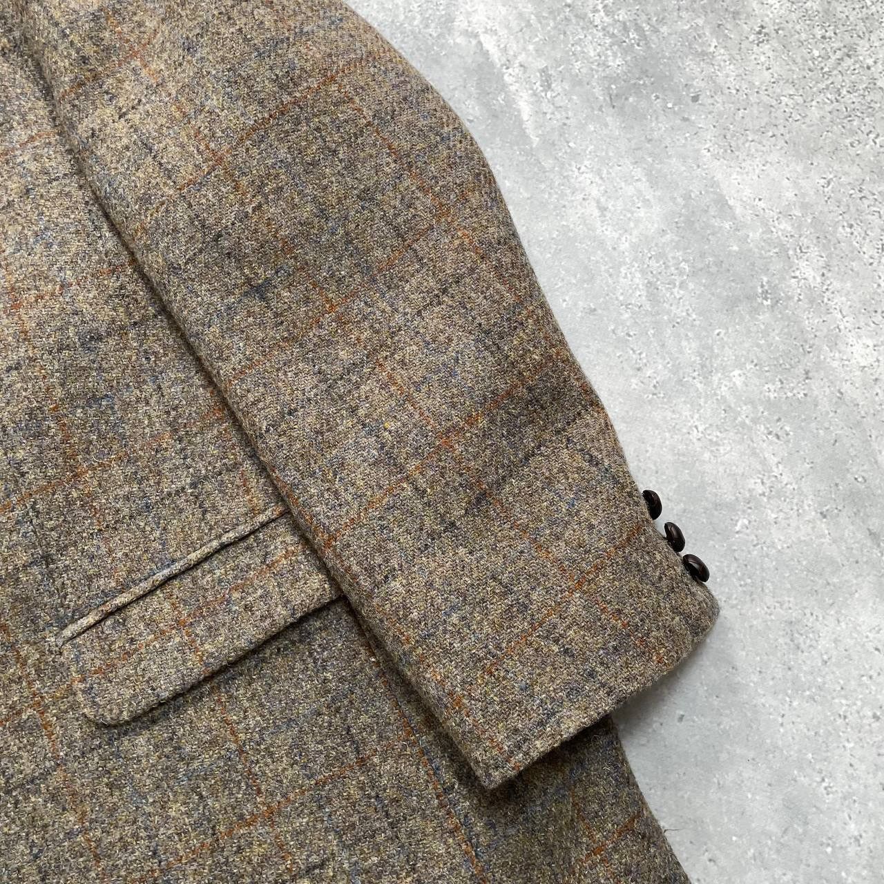 Harris Tweed Vintage Harris Tweed Walbusch Wool Blazer Gray Size 29 Size 52R - 10 Thumbnail