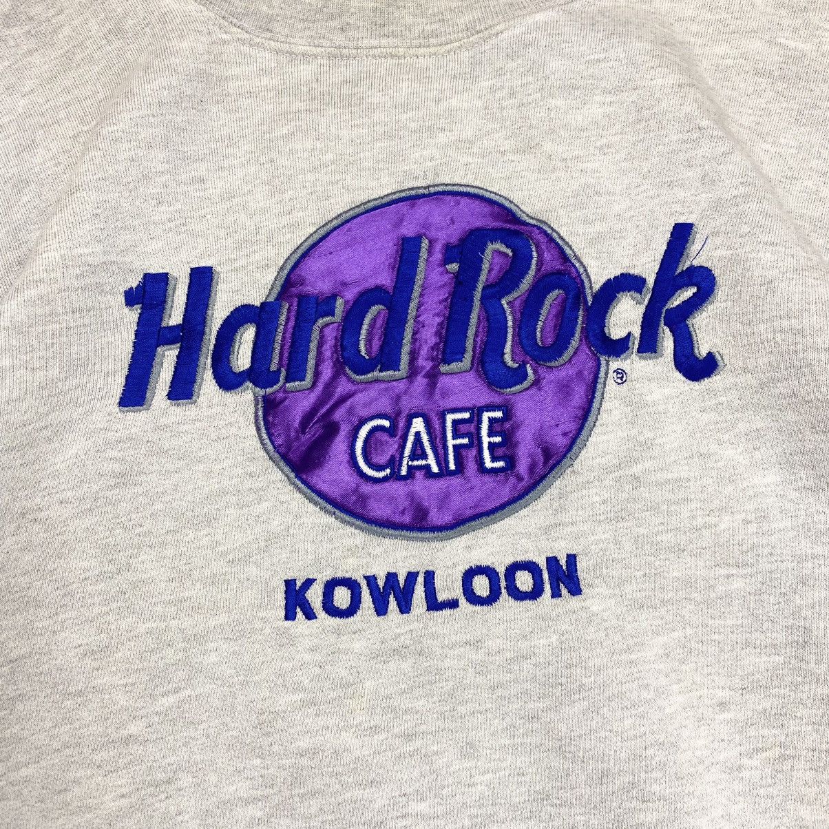 Hard Rock Cafe × Vintage 🎸Hard Rock Cafe🎸 Vintage boxy fit Sweatshirt Kowloon Size US XL / EU 56 / 4 - 4 Thumbnail