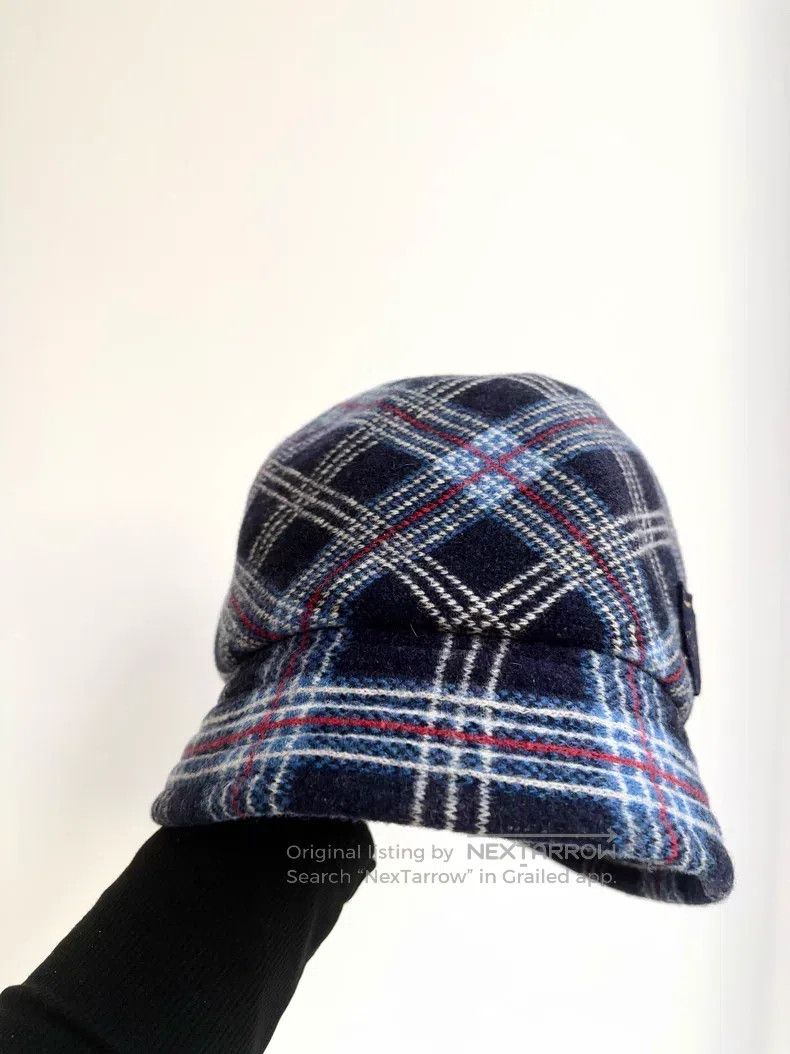 Vivienne Westwood Vivienne Westwood Blue Plaid Saturn Newsboy Hat Size ONE SIZE - 4 Thumbnail