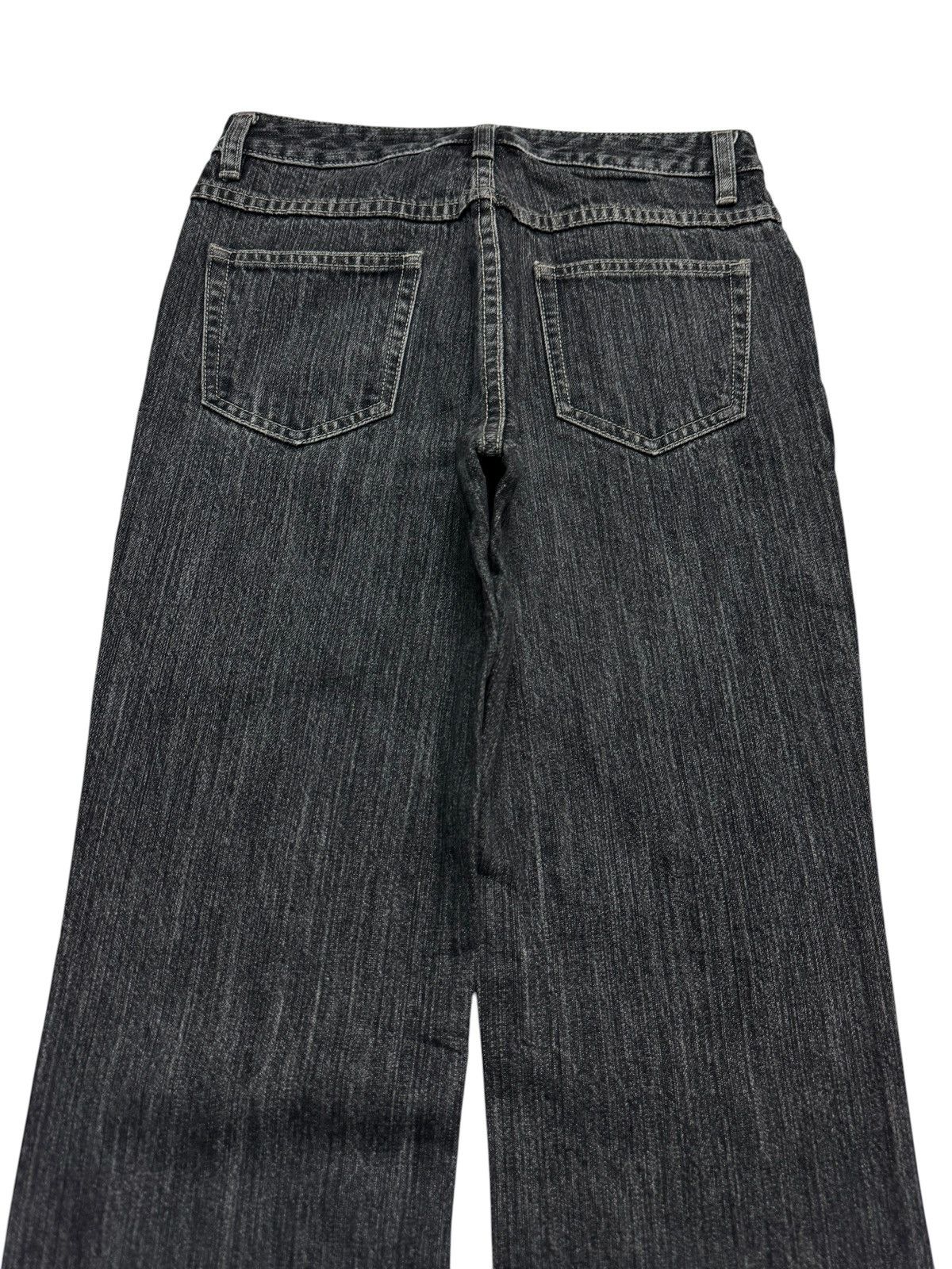 If Six Was Nine FLARED VINTAGE Y2K CLAWMARK WASHED BOOTCUT DENIM Size US 26 / EU 42 - 8 Thumbnail