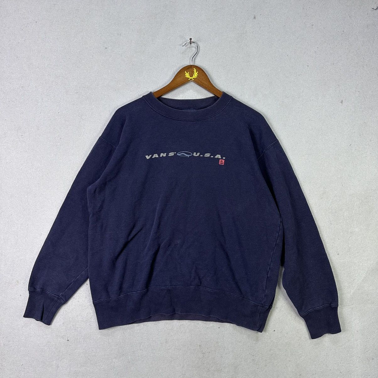 Vans Vintage 90s Vans U.S.A Sweatshirt Size US L / EU 52-54 / 3 - 1 Thumbnail