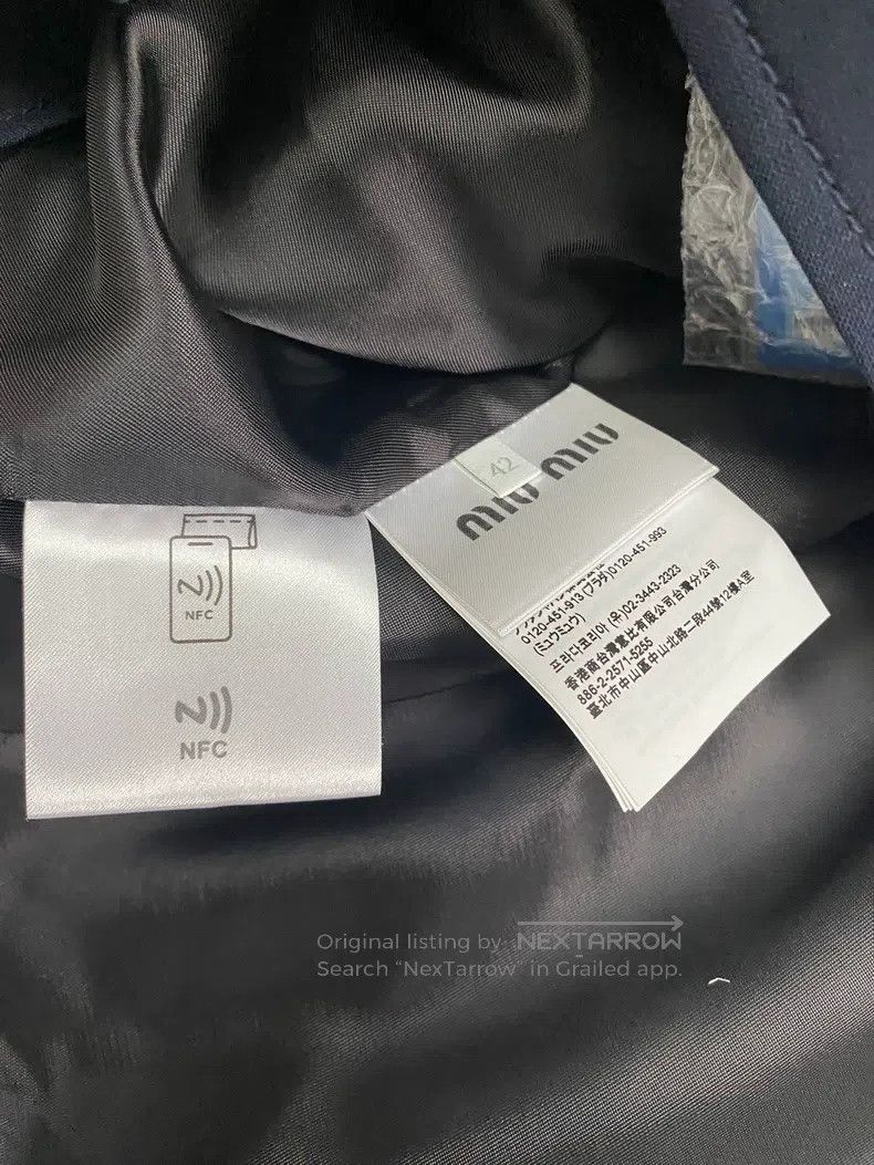 Miu Miu Miu Miu 42 overcoat Size L / US 10 / IT 46 - 3 Thumbnail