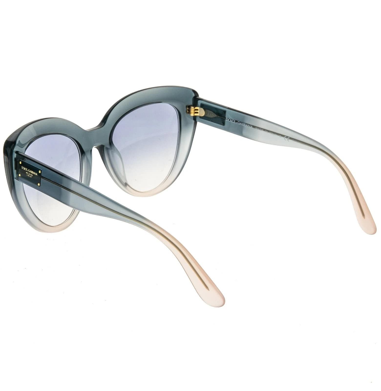Dolce & Gabbana DOLCE & GABBANA DG4287 4287 Blue Gradient Logo Sunglasses Size ONE SIZE - 7 Thumbnail