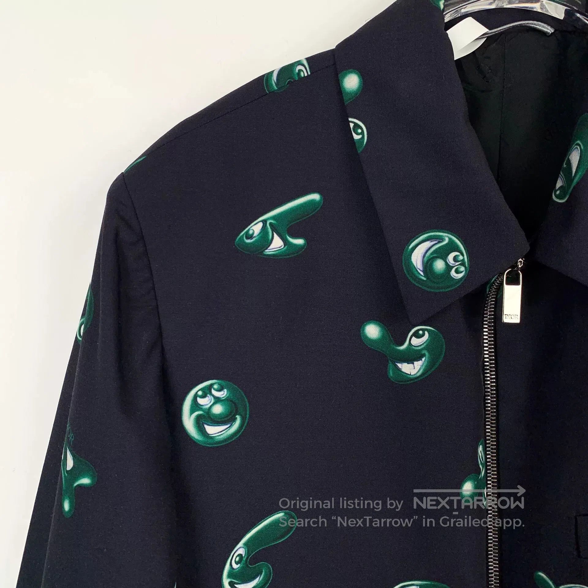 Dior dior x kenny navy logo zip jacket. Size US S / EU 44-46 / 1 - 3 Thumbnail