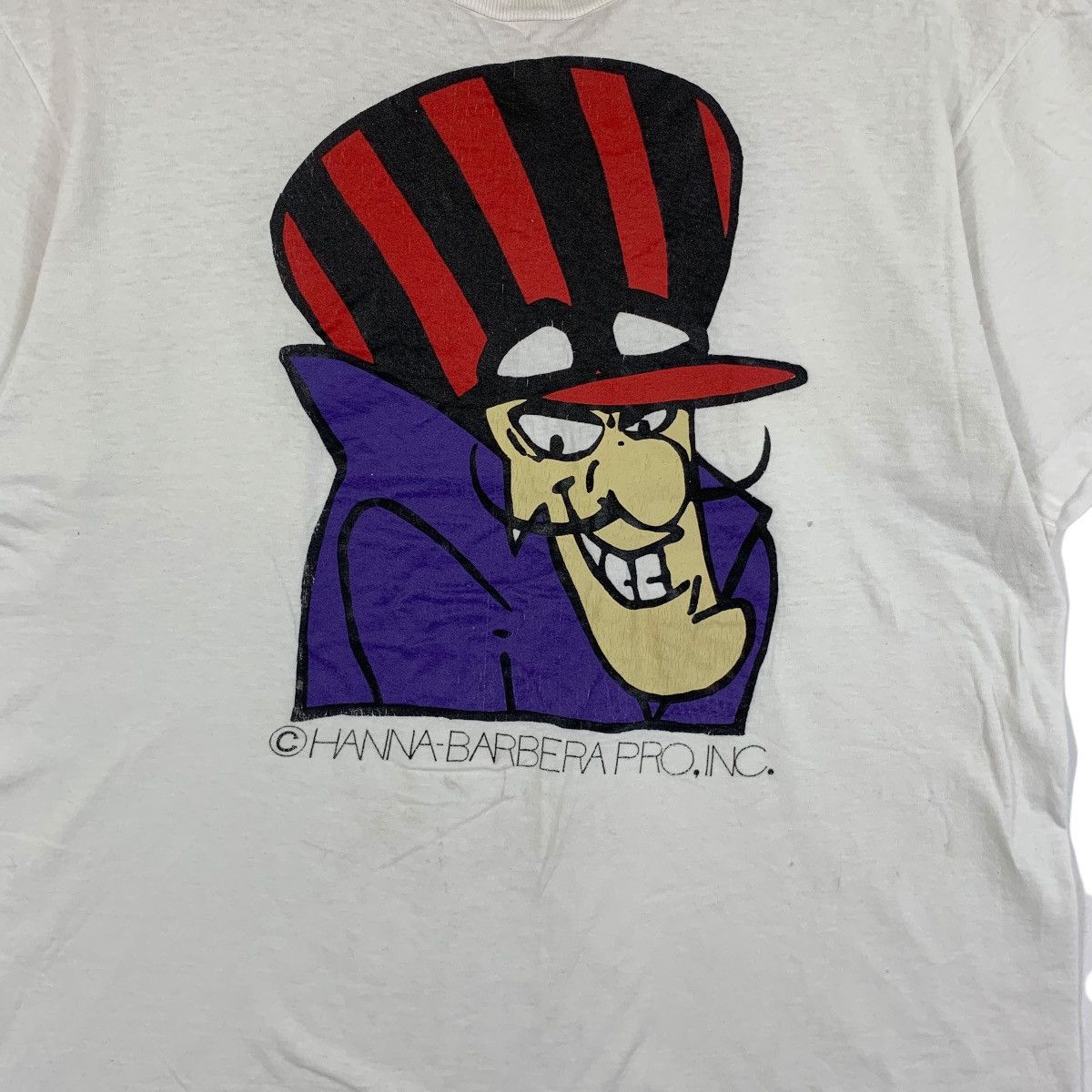 Vintage Vintage 90’ HANNA BARBERA DICK DASTARDLY Tee Shirt Top Size US L / EU 52-54 / 3 - 3 Thumbnail