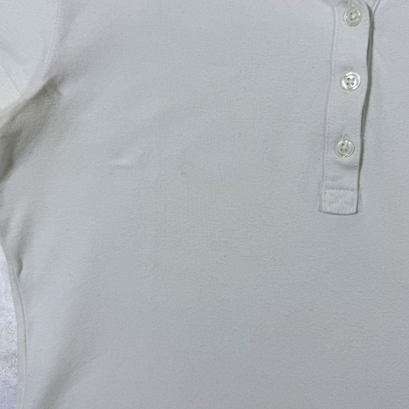 Tommy Hilfiger Tommy Hilfiger Slim Fit Classic White Mini Logo Polo Shirt Women's M White Polo Shirt Women Slim Fit Mini Logo Shirt Size M / US 6-8 / IT 42-44 - 5 Thumbnail