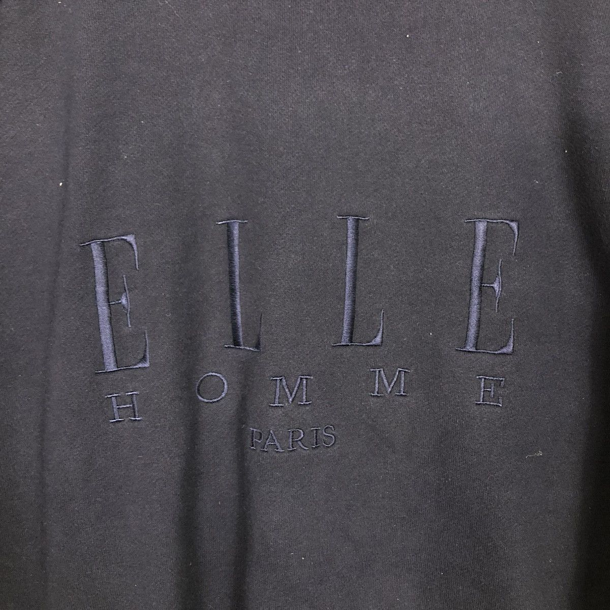 Vintage 🔥VINTAGE SWEATSHIRT ELLE HOMME PARIS BIG LOGO ISSEY MIYAKE Size US L / EU 52-54 / 3 - 14 Thumbnail