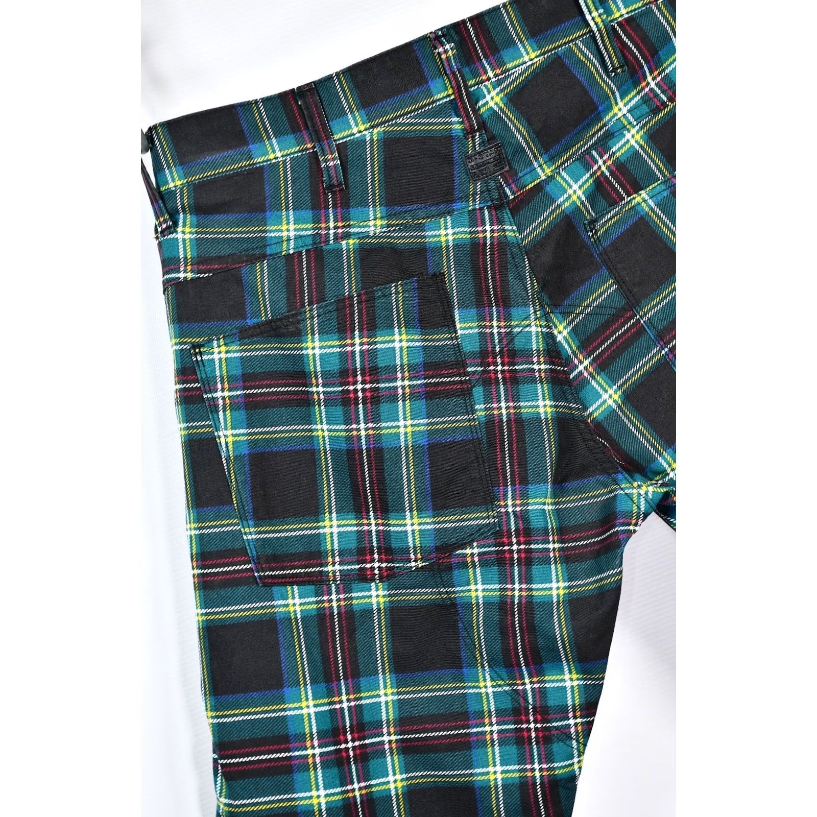 G-Star G-Star Pharrell Williams 5622 3D Tapered Royal Stewart Black Tartan Print Jeans Mens W32 L32 Size US 32 / EU 48 - 5 Thumbnail