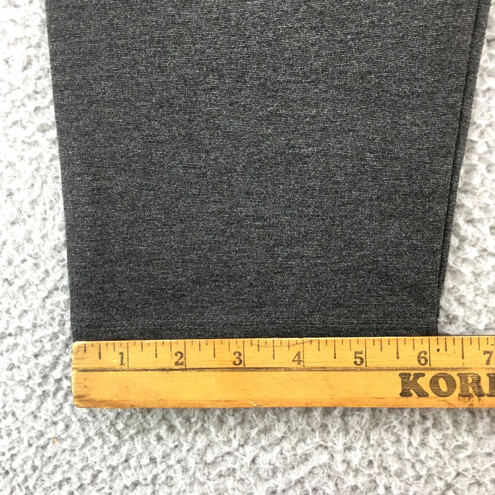 Worthington Worthington Womens Pants Straight Leg Ankle Grey High Rise Flat Front NWT PL Petite Regular Rise NWT Size 36" / US 14 / IT 50 - 7 Thumbnail