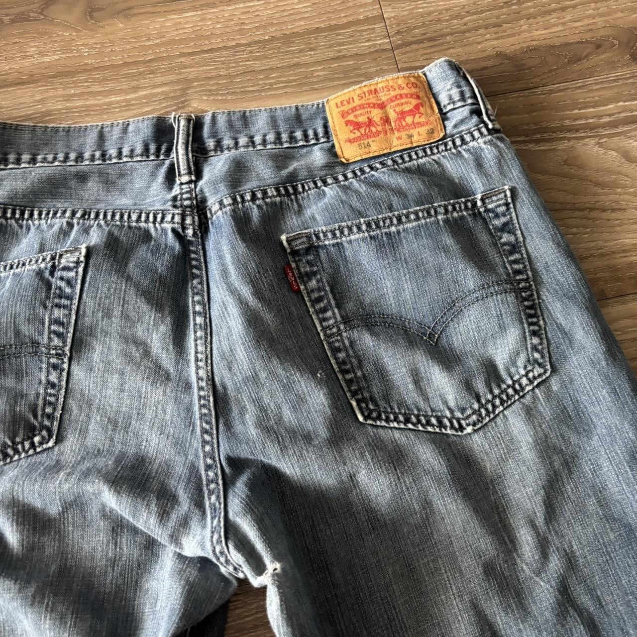Levi's Crazy Vintage Y2K/2000s Grunge Levis Essential Denim Jeans! 34x32 Size US 34 / EU 50 - 7 Thumbnail