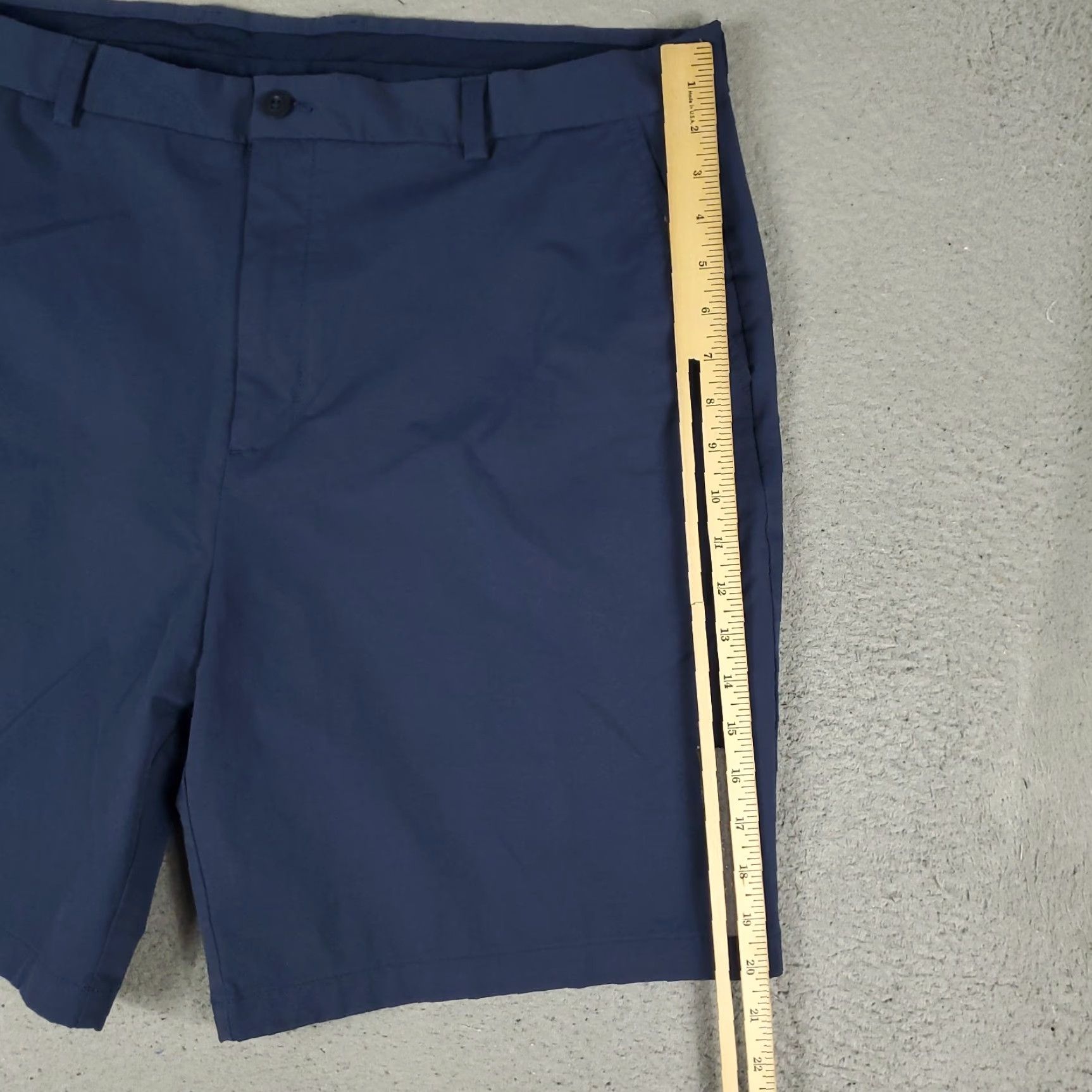 Vineyard Vines Vineyard Vines Shorts Mens 40 Blue Chino Flat Front Stretch On The Go Casual Business Travel Workwear Logo Regular Size 40 Men Blue Size US 40 / EU 56 - 5 Thumbnail