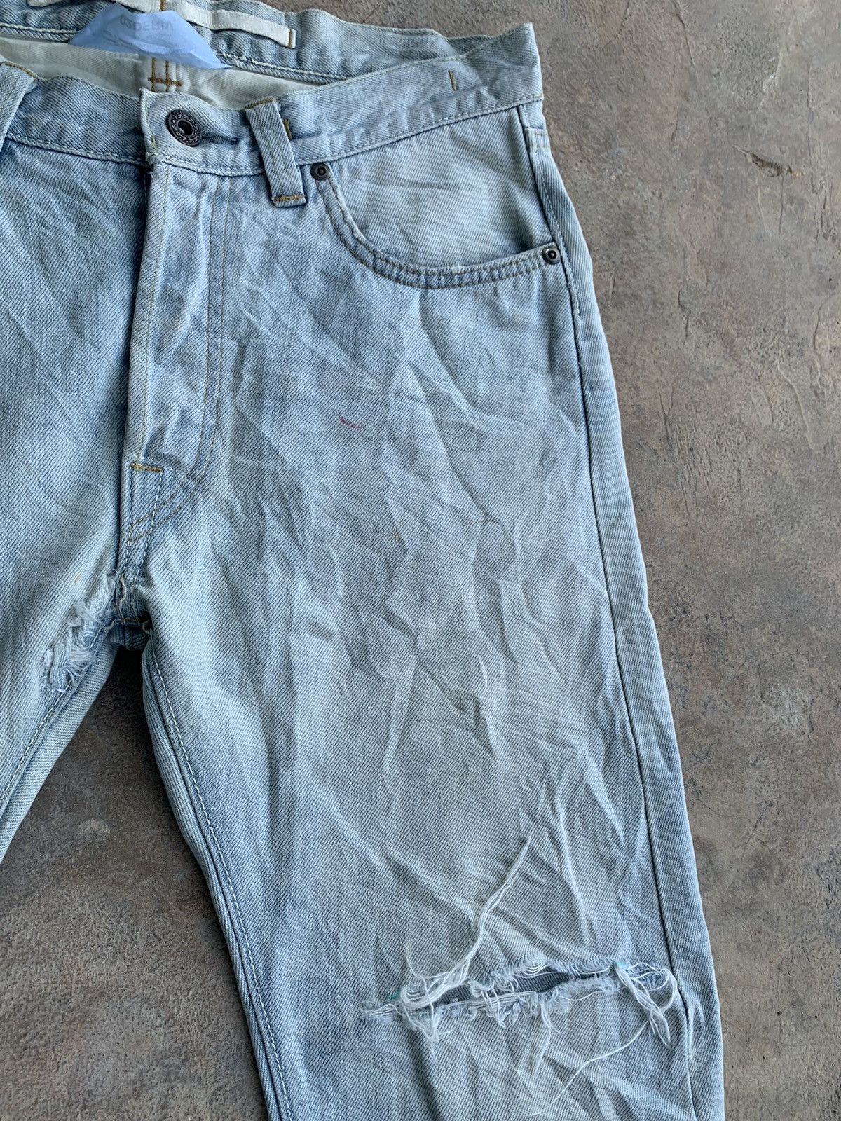02DERIV. × Japanese Brand O2DERIV. japanese Brand Distressed Denim Size US 30 / EU 46 - 6 Thumbnail