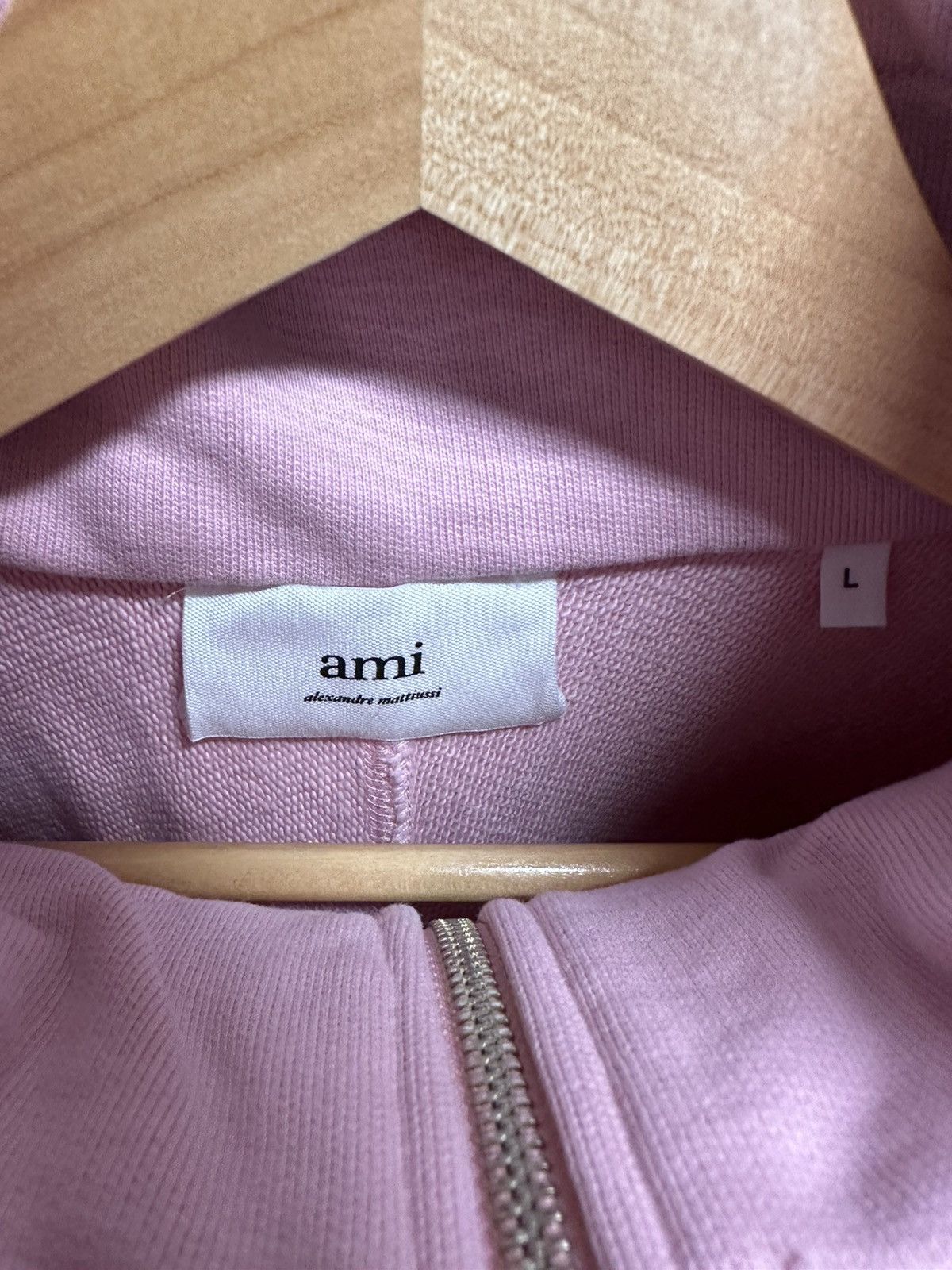 AMI Ami de couer zipped sweatshirt Size US L / EU 52-54 / 3 - 3 Thumbnail