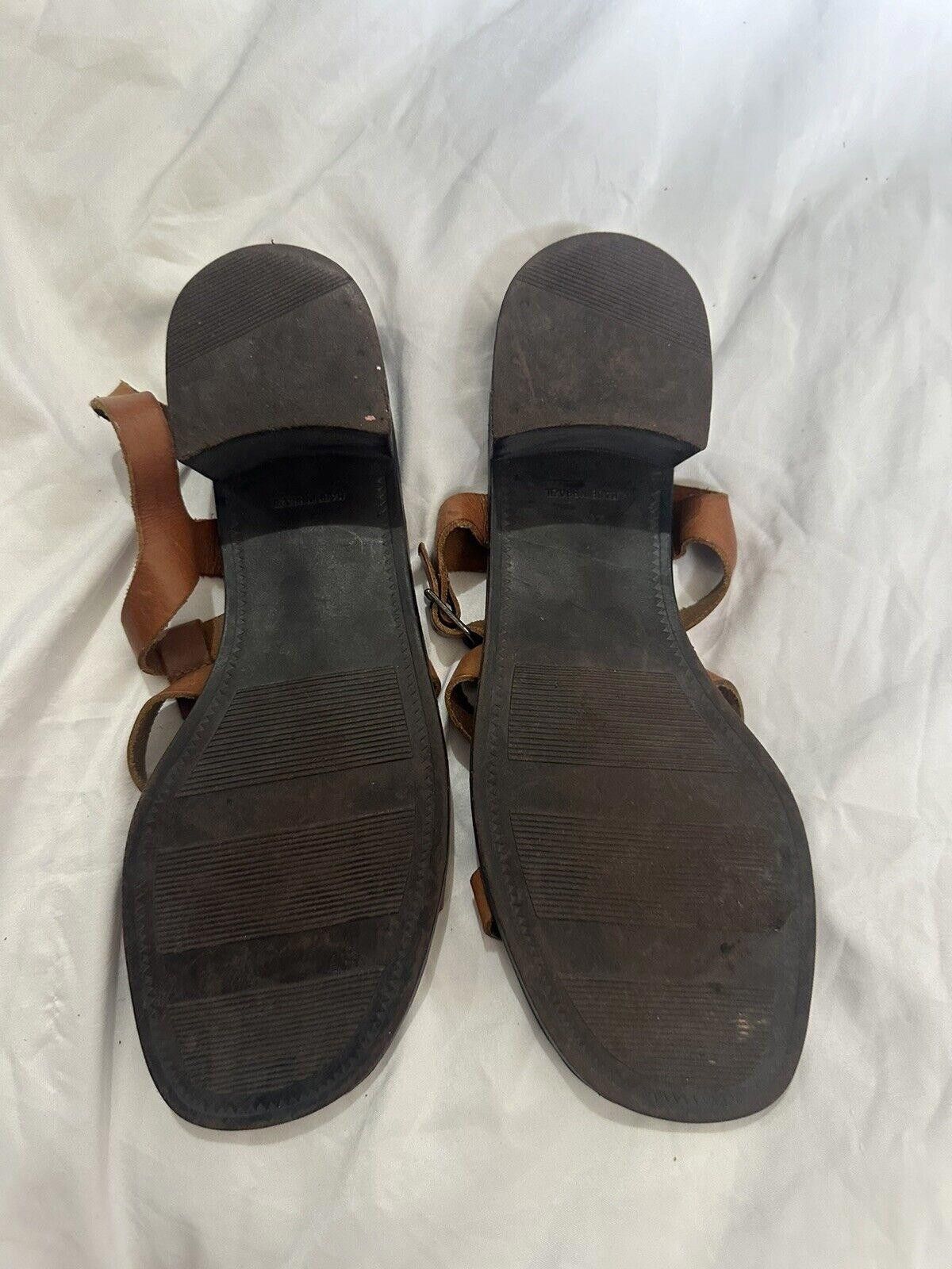 Designer Women's Romano Sandals Size 9 1/2 Size US 9.5 / IT 39.5 - 6 Thumbnail