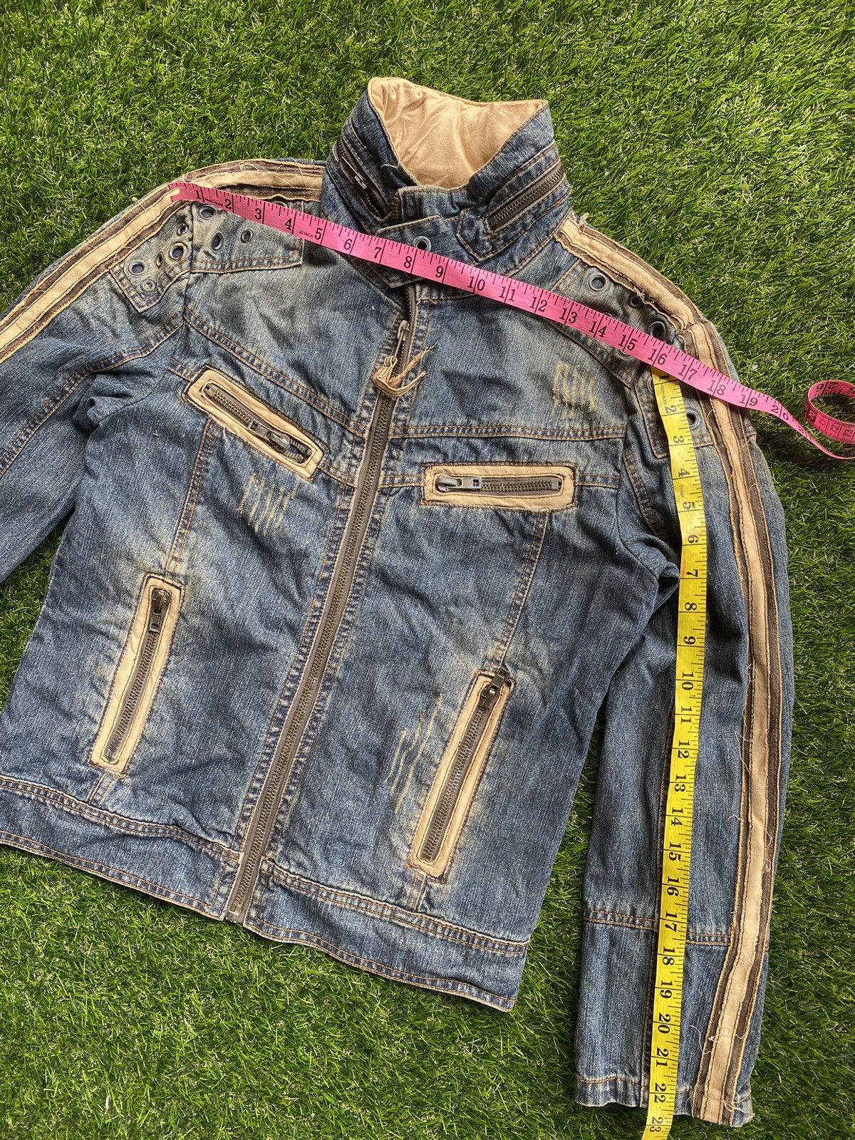 In The Attic 🔥 Distressed 🔥 Vintage In The Attic Jacket - Punk Design Size M / US 6-8 / IT 42-44 - 18 Thumbnail
