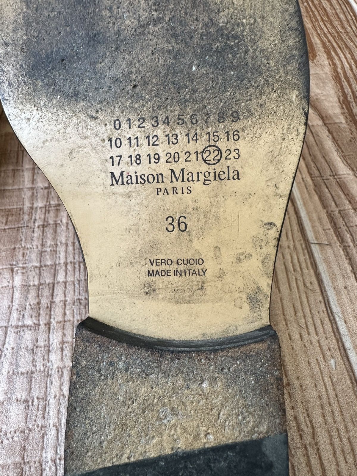 Maison Margiela Maison Margiela Tabi Leather Loafer Size US 6 / IT 36 - 18 Thumbnail