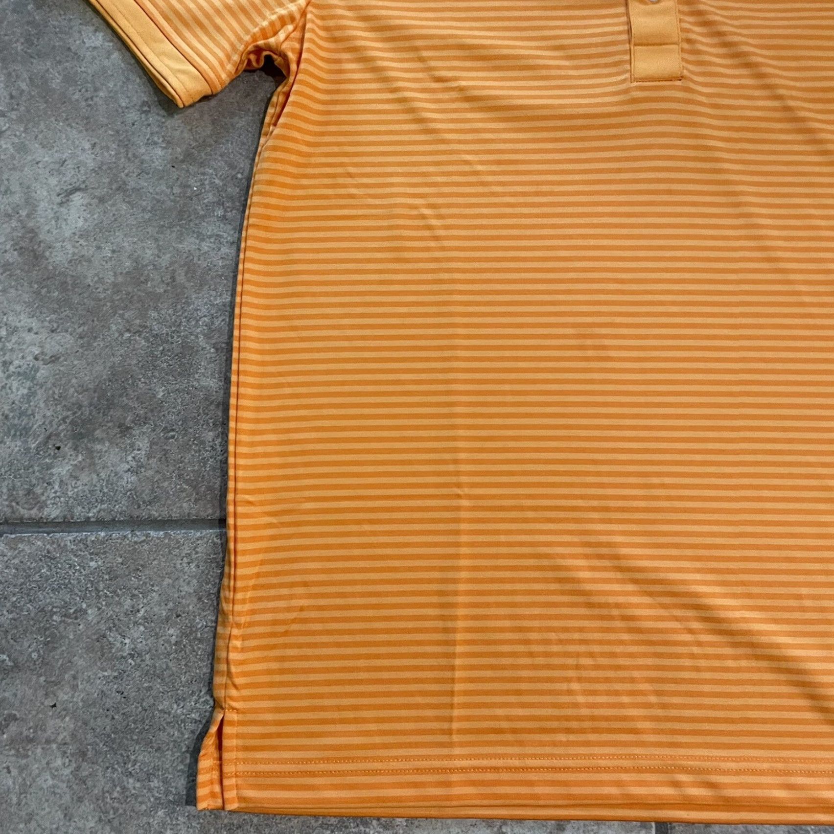 Vintage Sligo Wear Polo Shirt Striped Orange Mens Size M Size US M / EU 48-50 / 2 - 3 Thumbnail