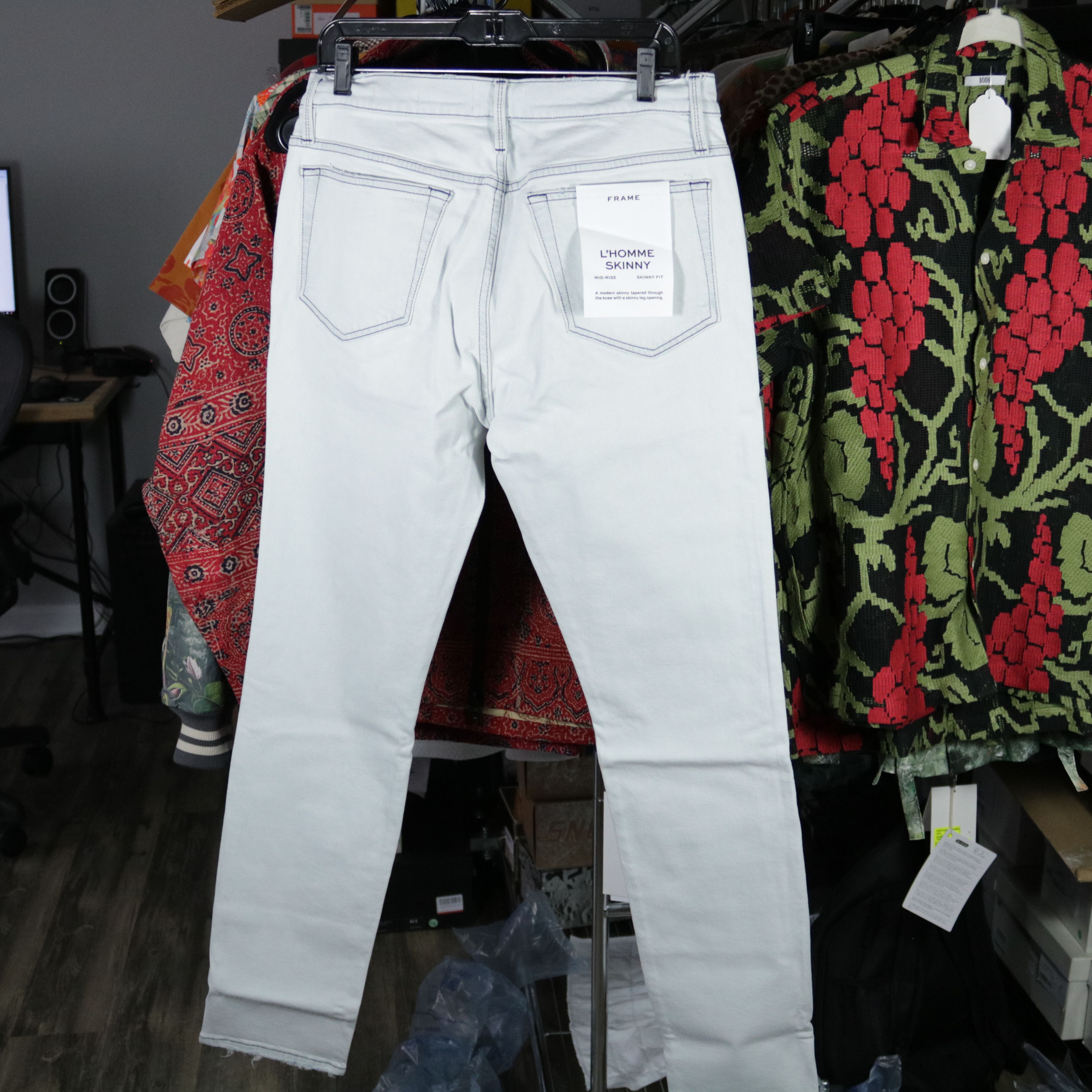 Frame Frame L'Homme Skinny Denim Jeans 33 Size US 33 - 3 Thumbnail