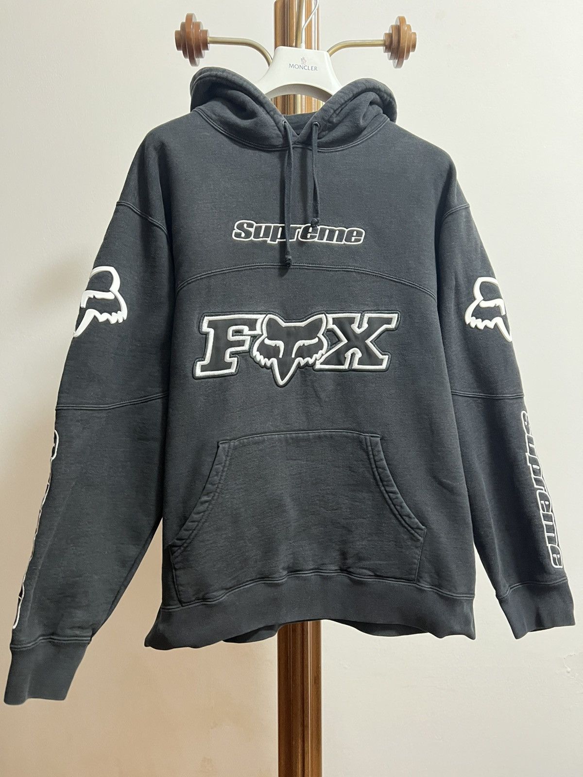Fox Racing × Supreme Supreme fox racing hooded sweatshirt | Grailed