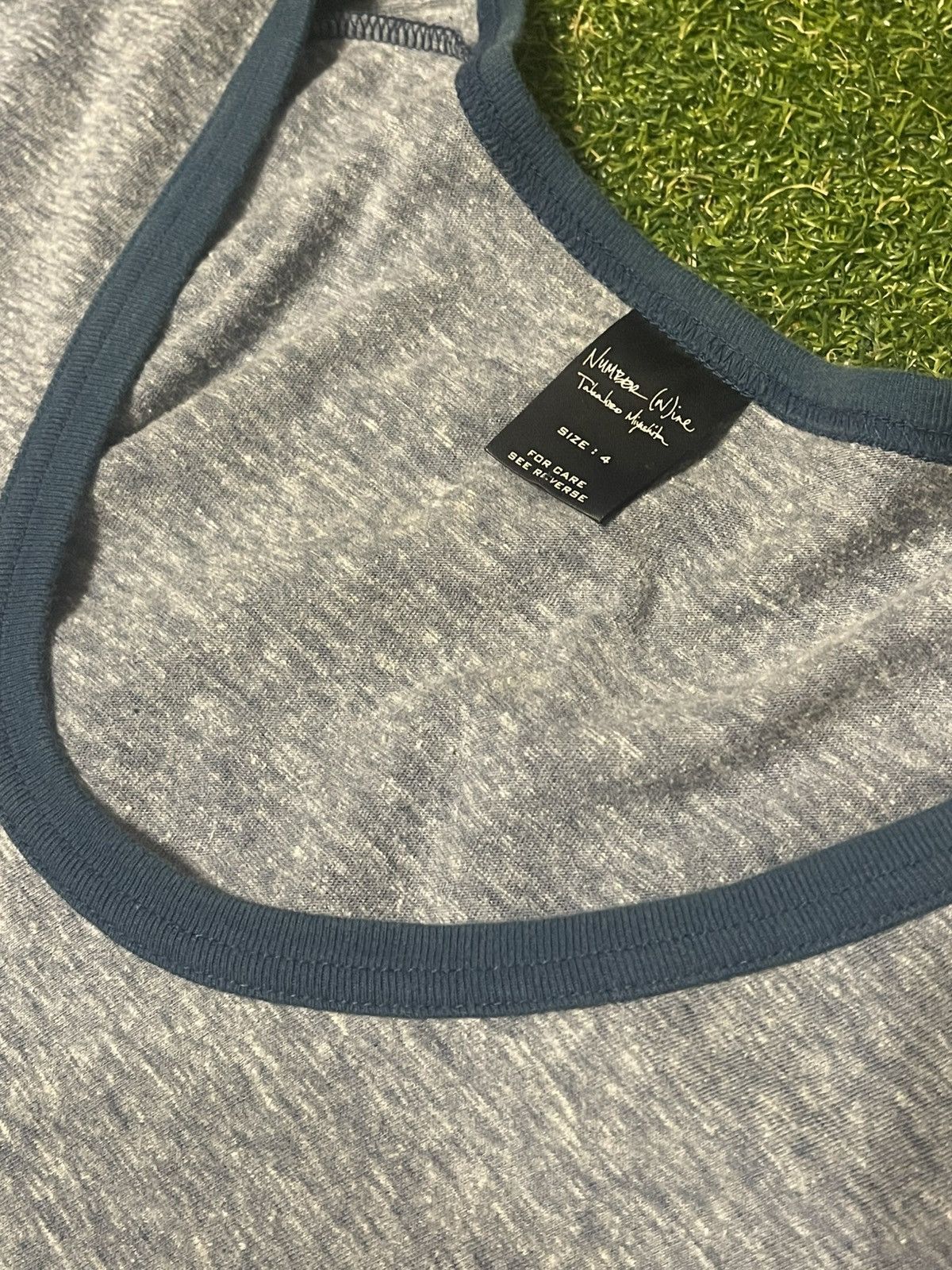 Number (N)ine Number (N)ine U-Neck Long Sleeve Size US XS / EU 42 / 0 - 2 Thumbnail